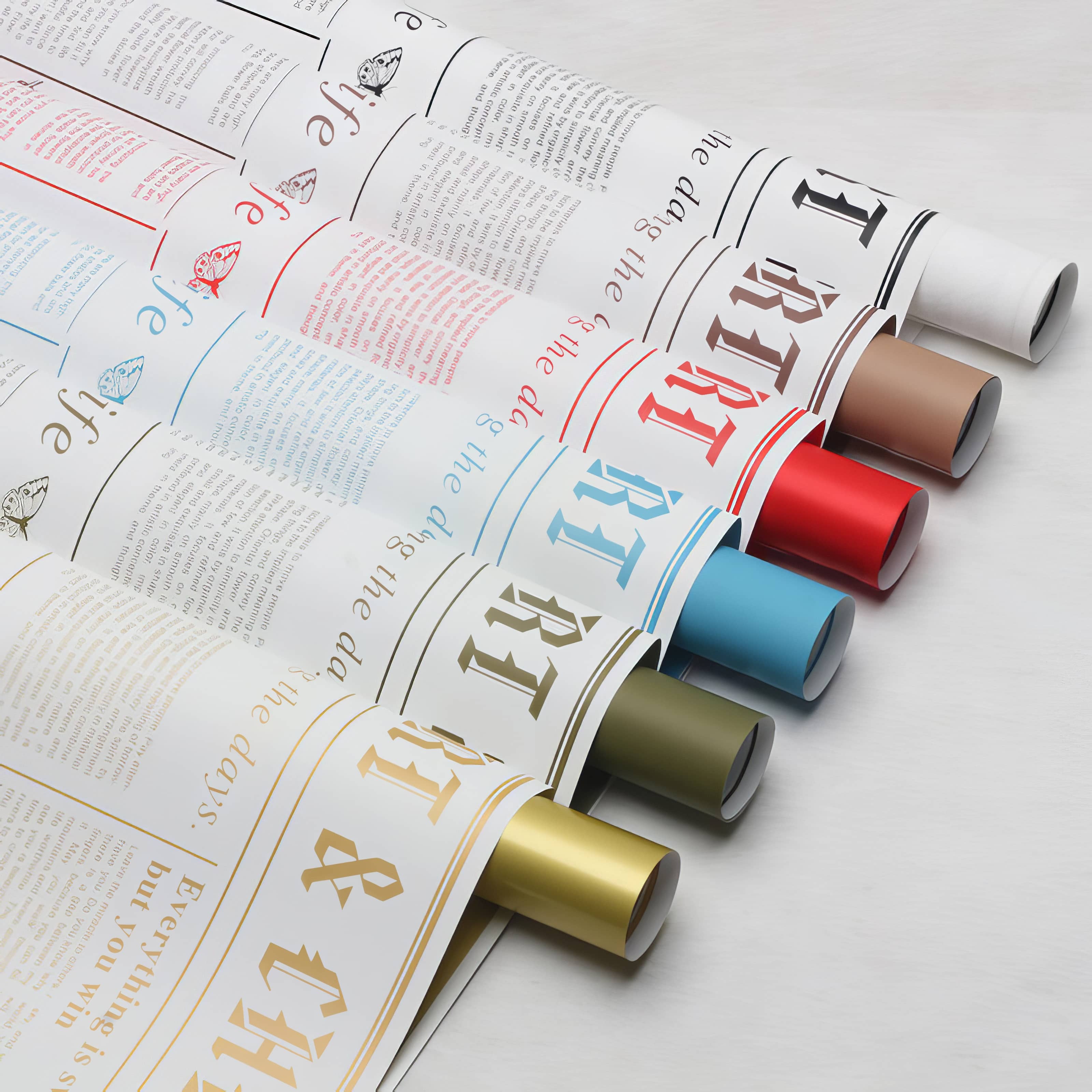 Floral News Chronicle Bouquet & Gift Wrap