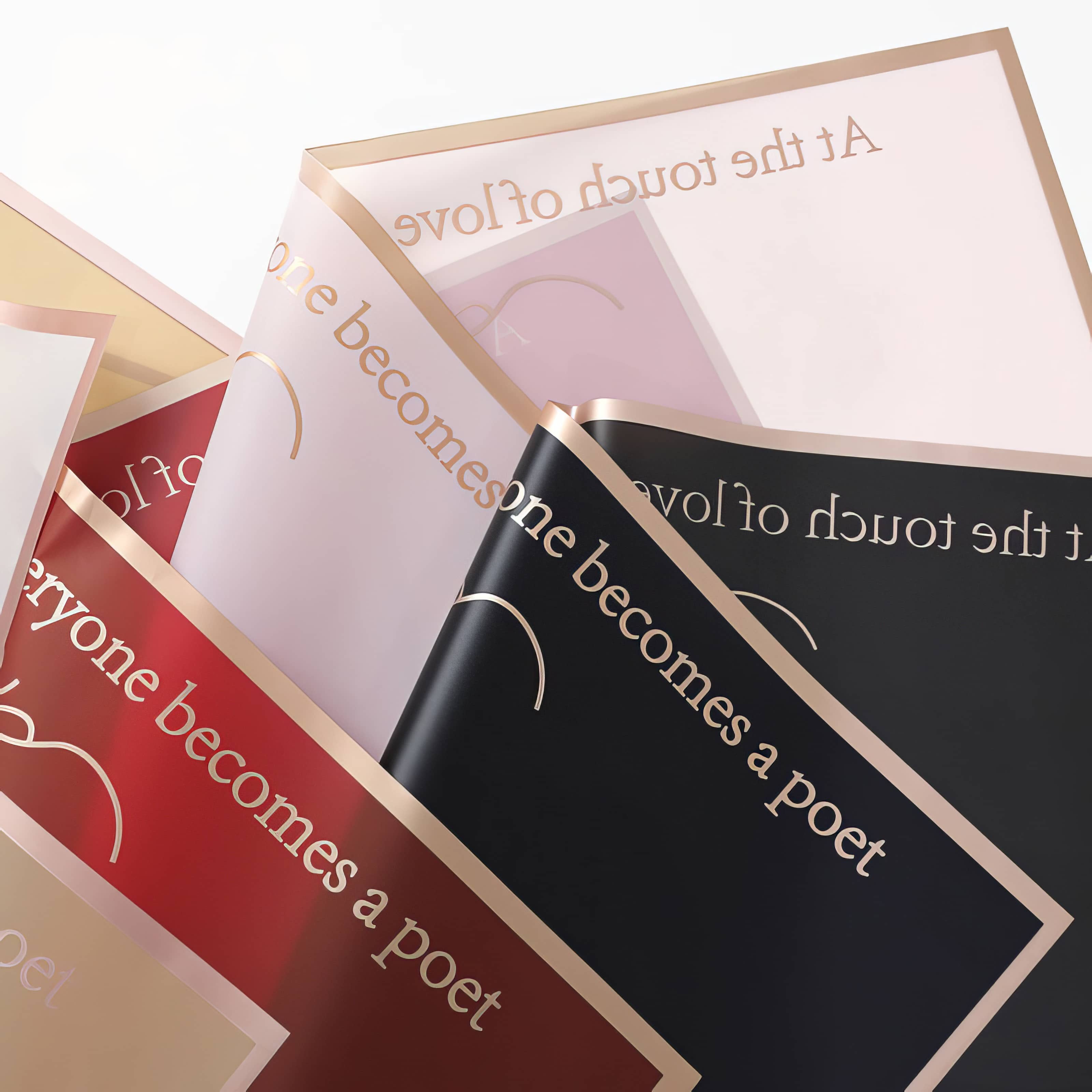 Poetic Love Elegance Bouquet & Gift Wrap