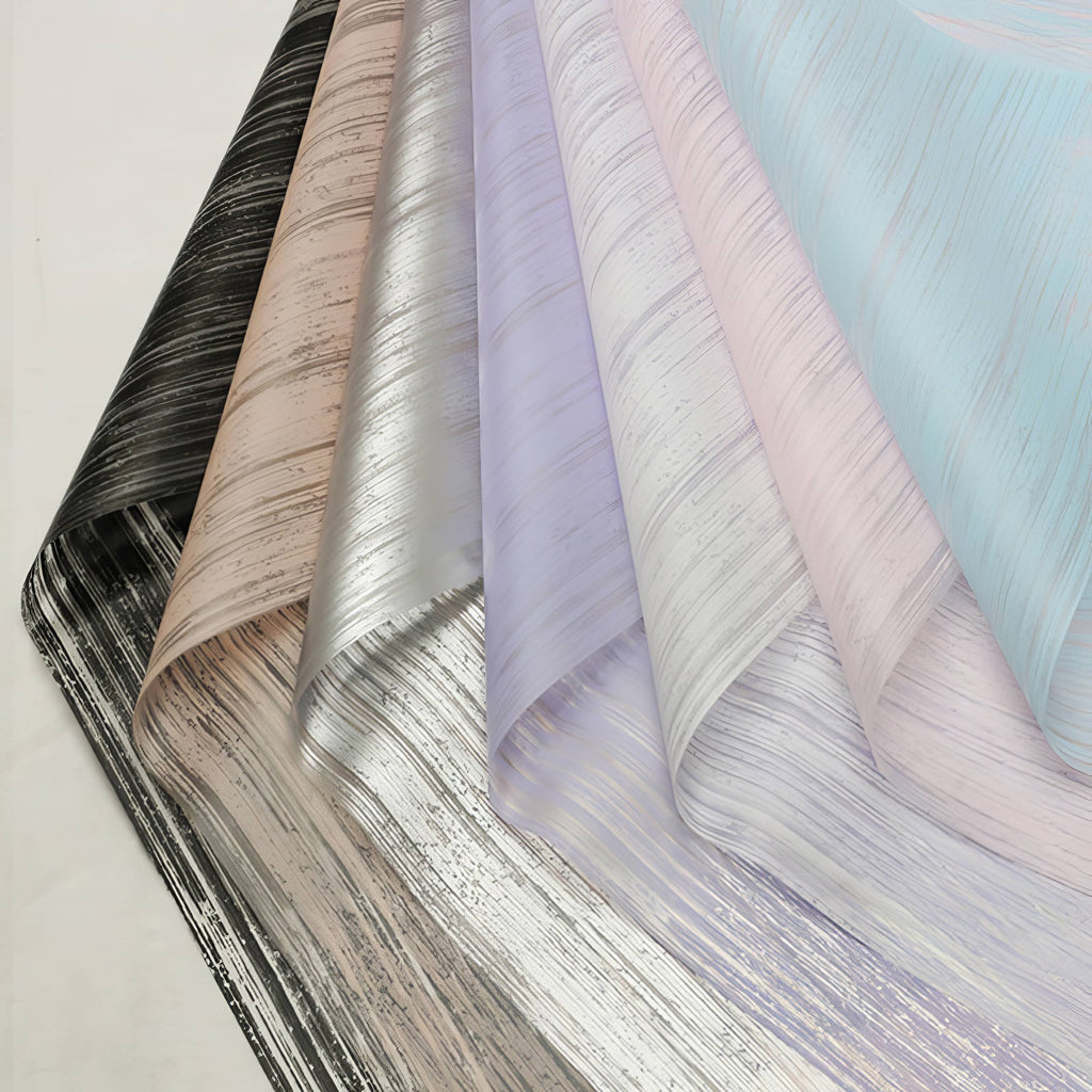 Premium Brushstroke Floral Wrapping Sheet 🎨💐✨