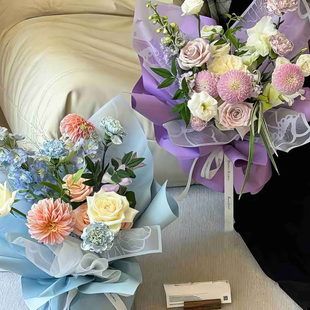Midnight Butterfly Bouquet &amp; Gift Wrap
