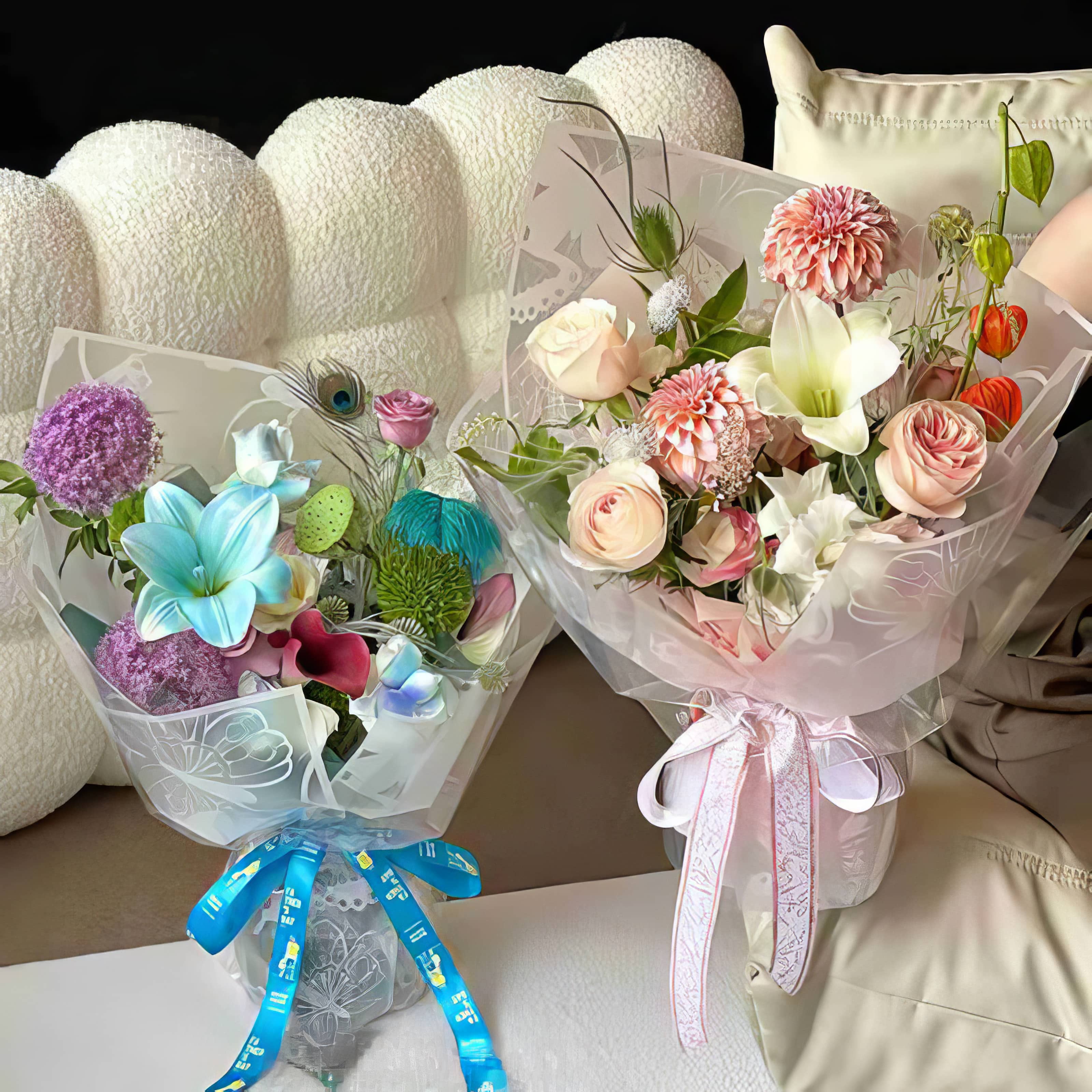 Midnight Butterfly Bouquet &amp; Gift Wrap