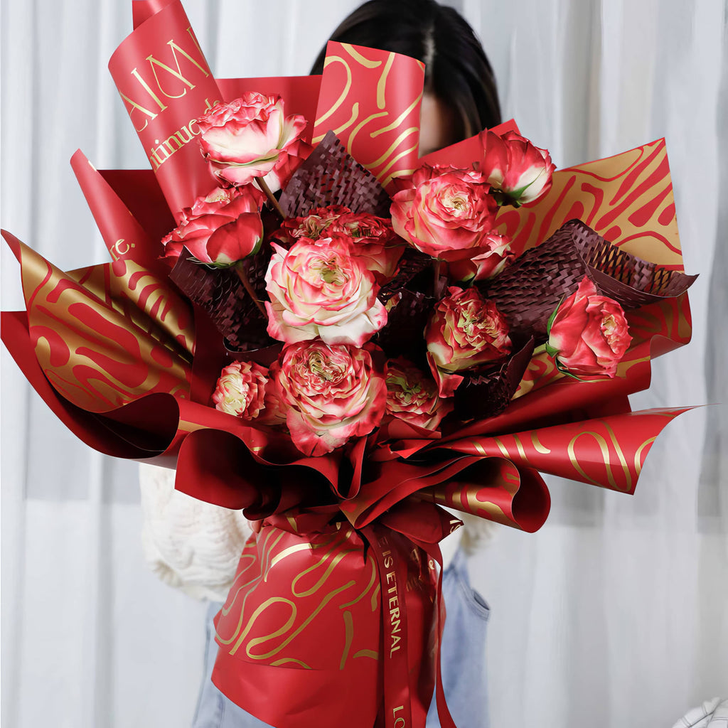 Eternal Love Bouquet & Gift Wrap
