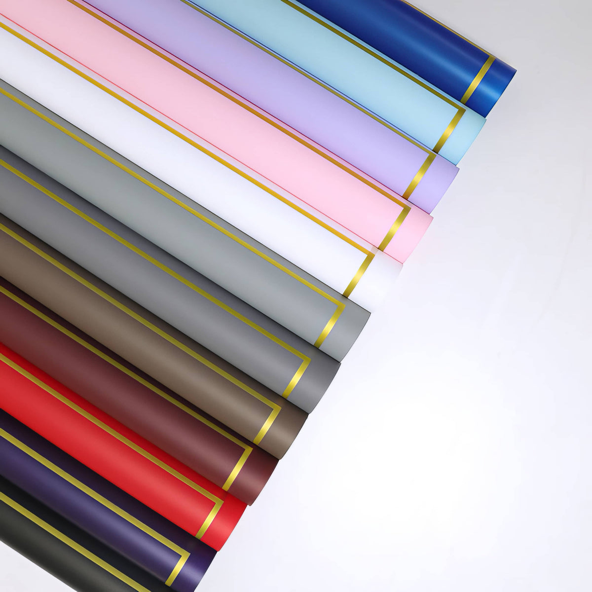 Elegant Gold Trim Wrapping Sheet ✨💛🎀