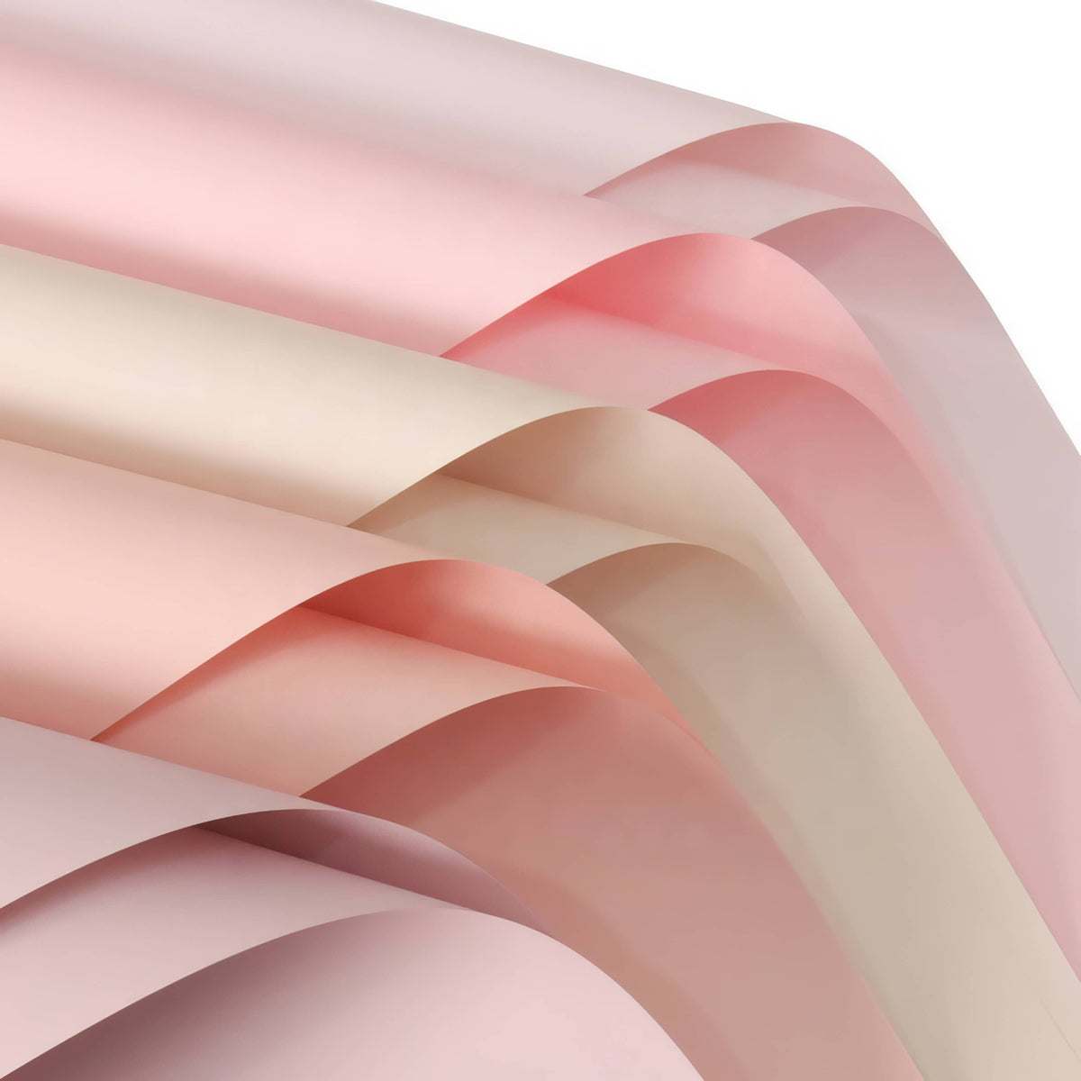 Premium Pastel Matte Floral Wrapping Sheets Bouquet &amp; Gift Wrap 🌸