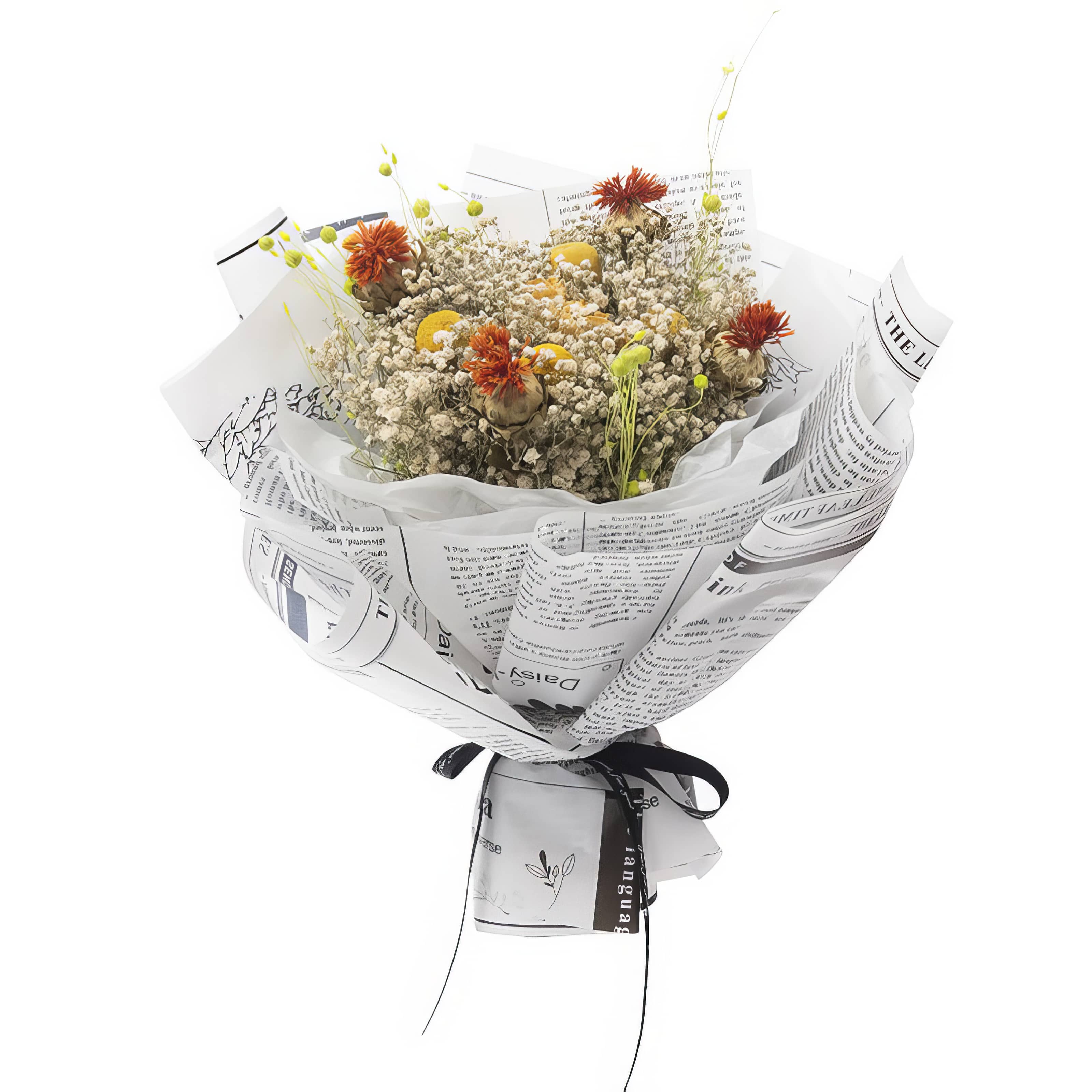 Botanical News Elegance Bouquet & Gift Wrap