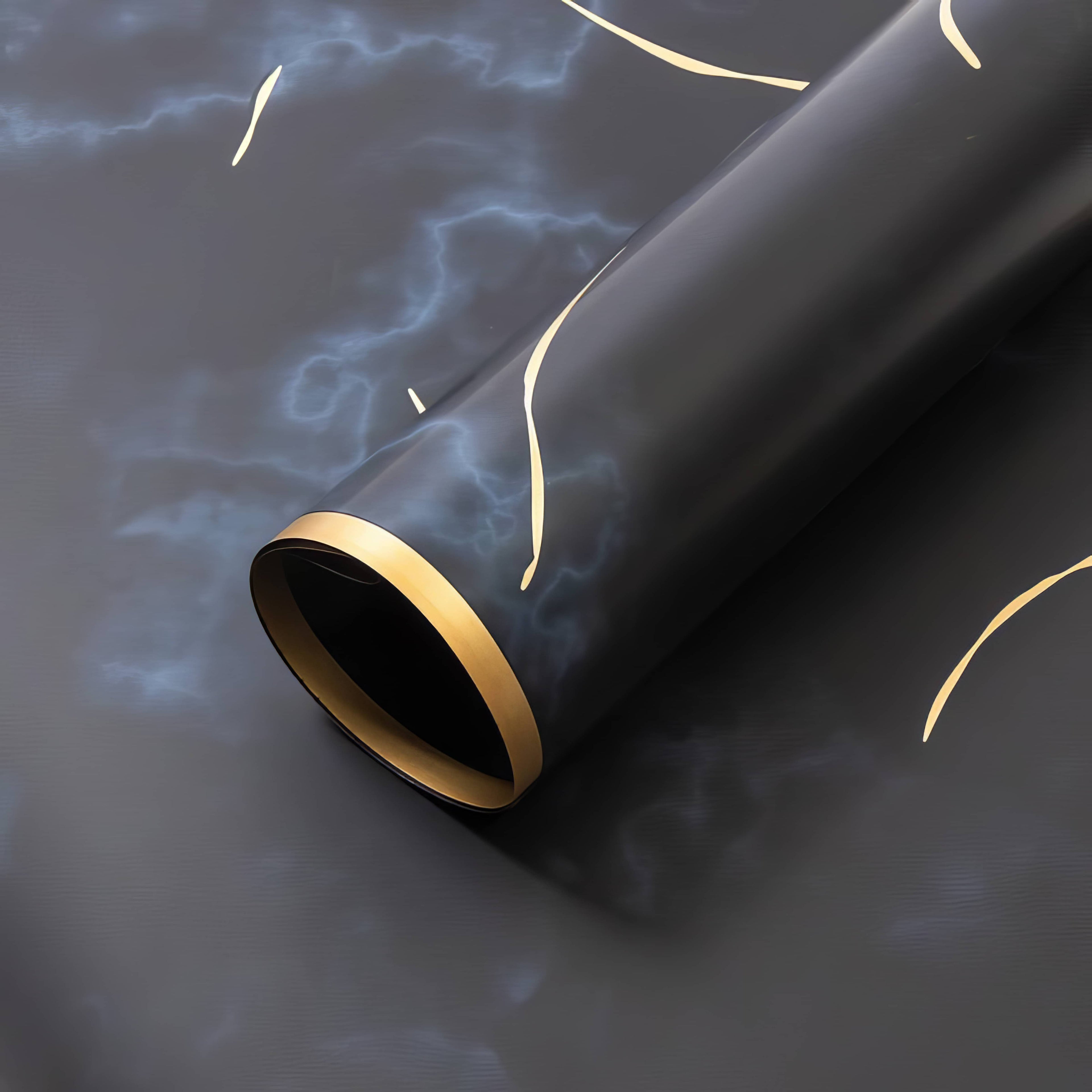 Marble Luxe Goldline Bouquet & Gift Wrap