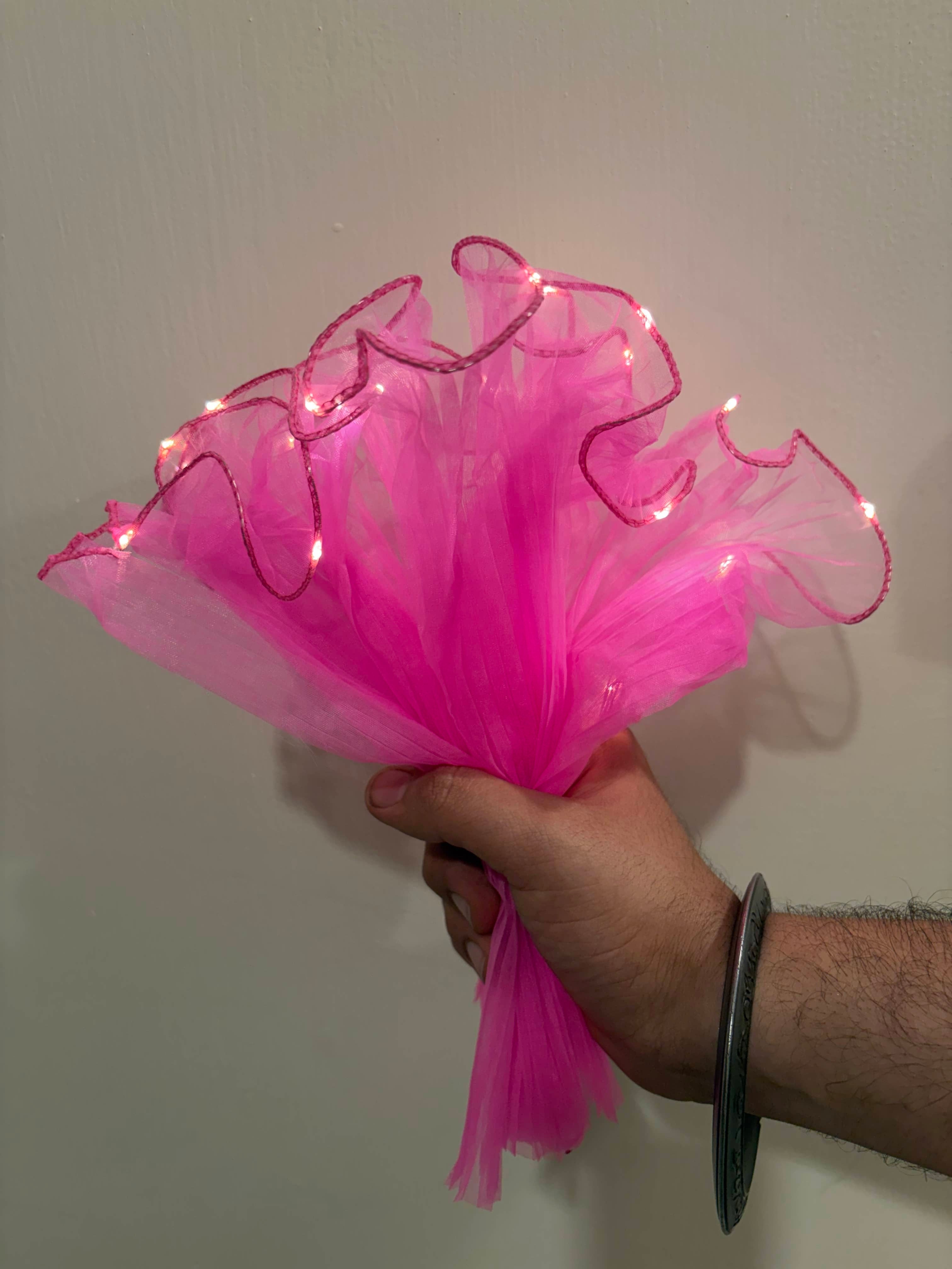 Starlight Net Ruffle Mesh 2-Meter