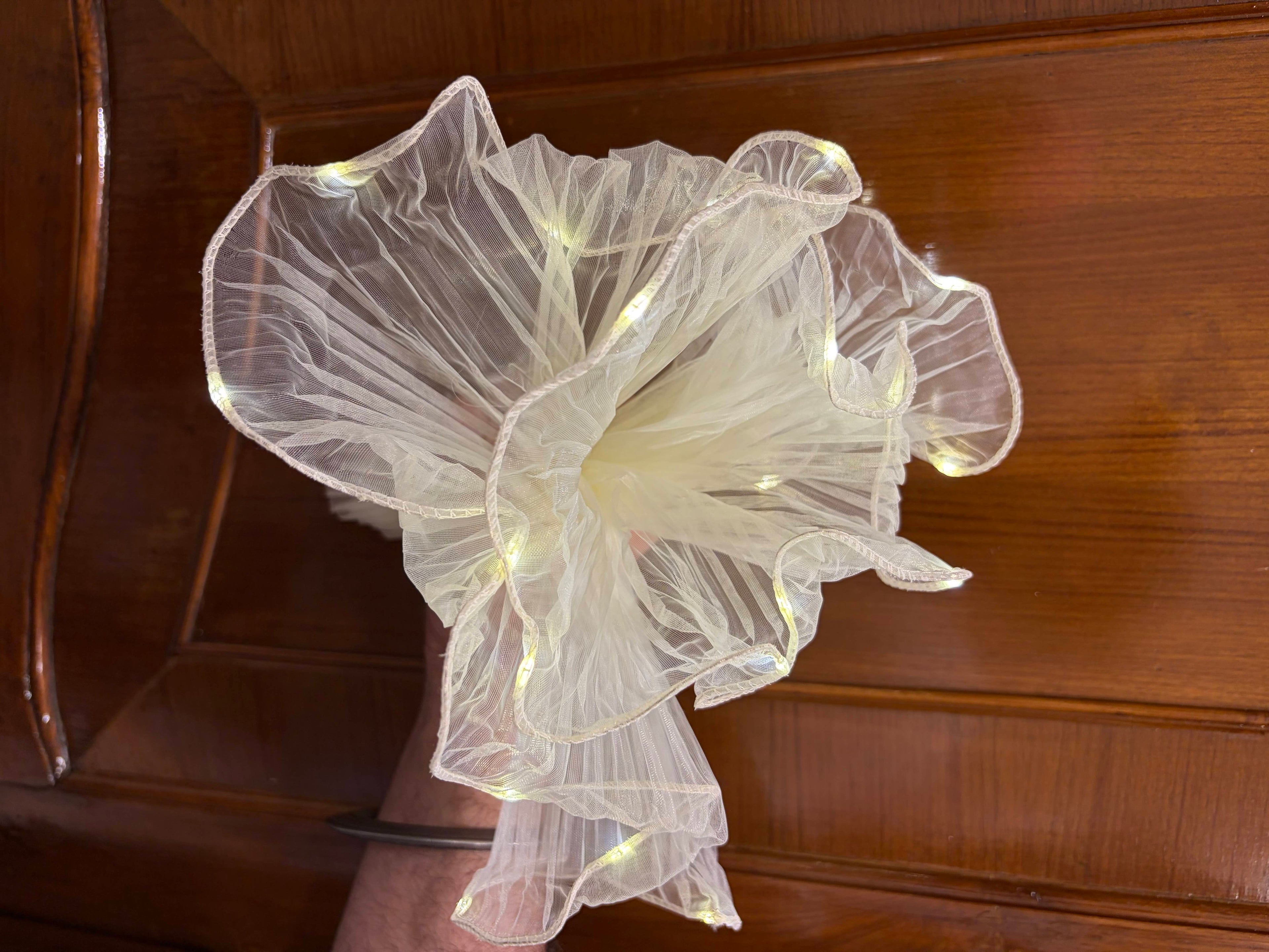 Starlight Net Ruffle Mesh 2-Meter
