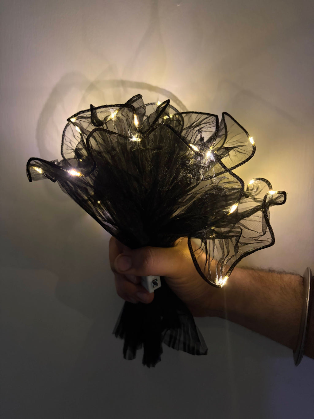 Starlight Net Ruffle Mesh 2-Meter