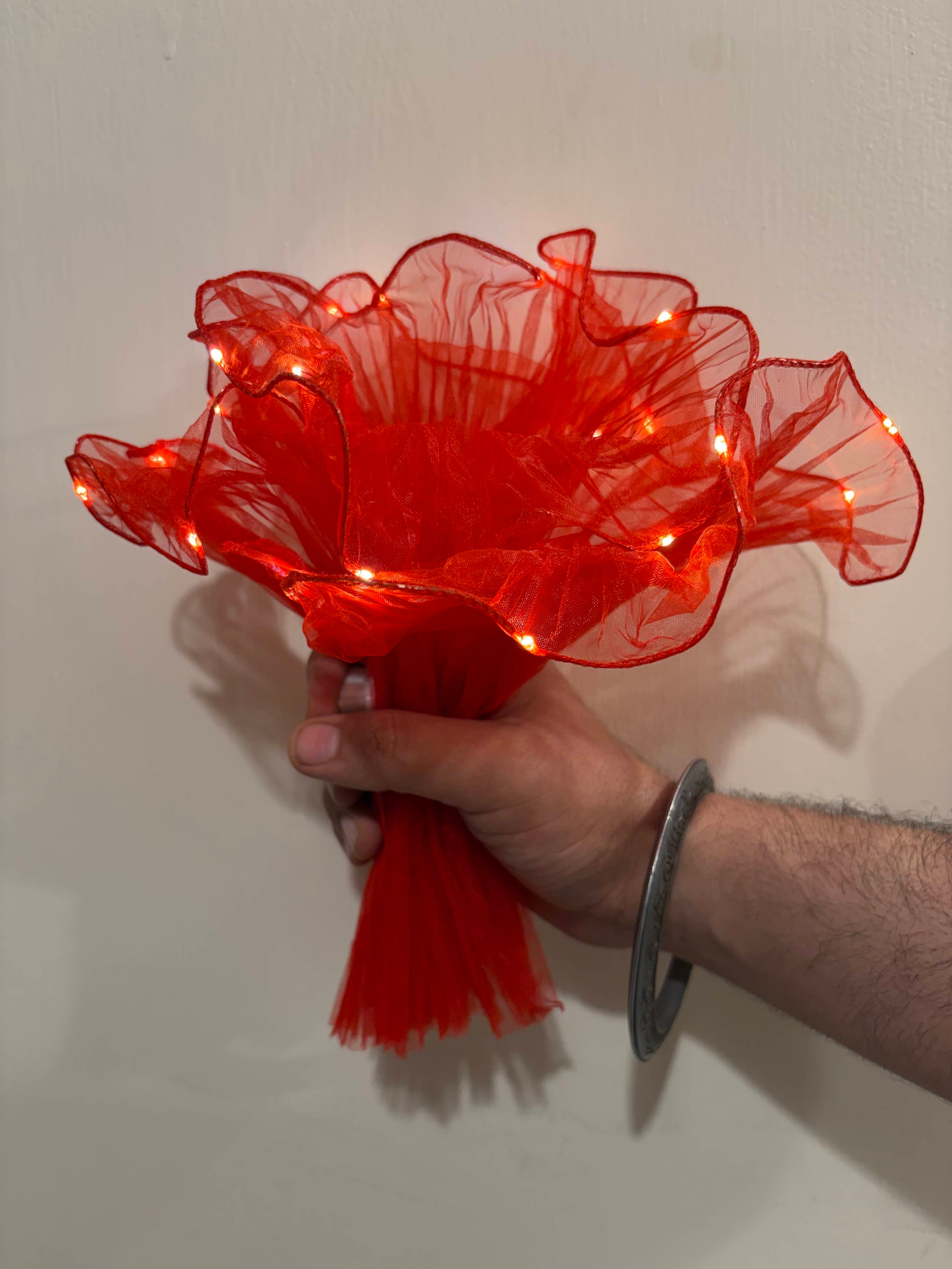 Starlight Net Ruffle Mesh 2-Meter