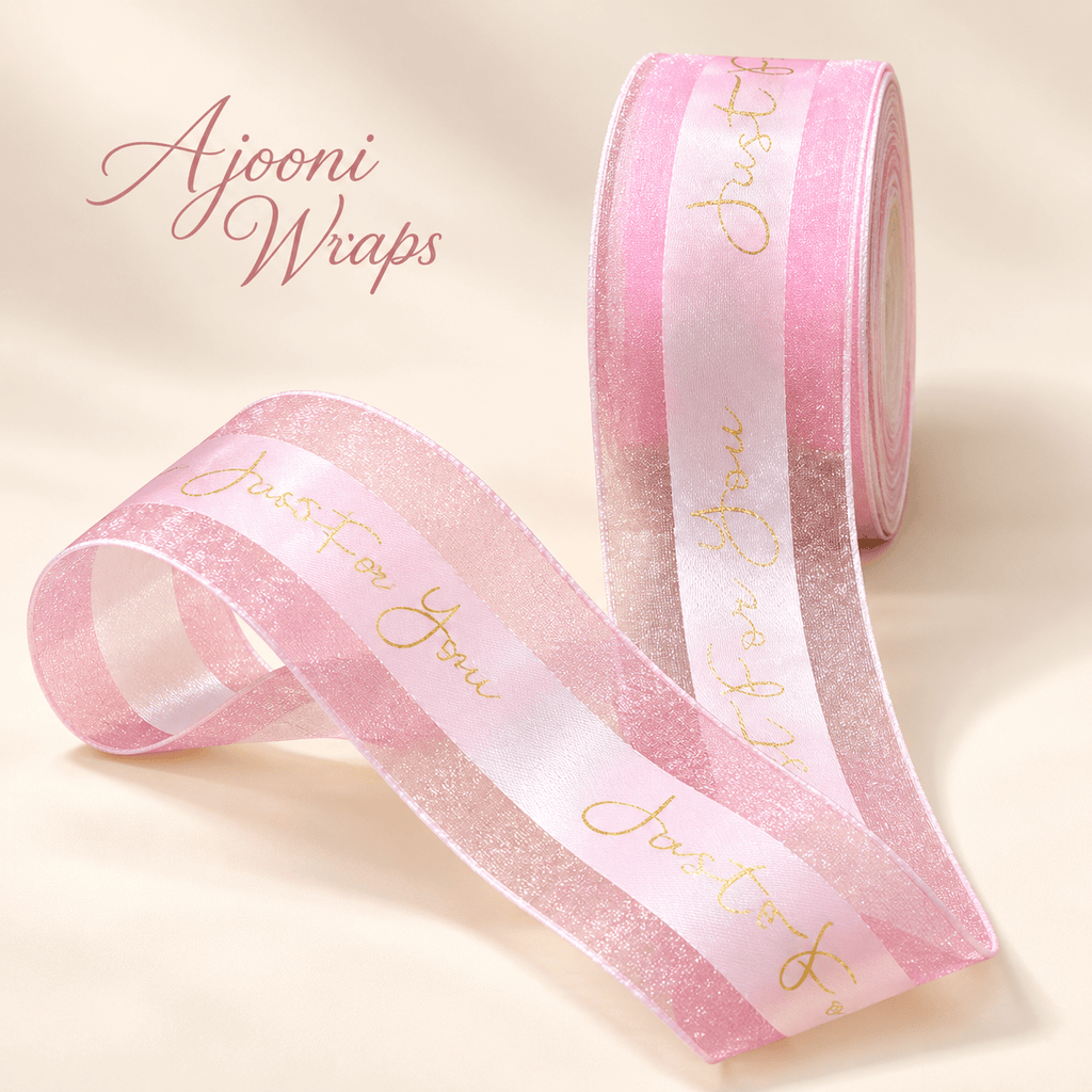 Luxury Just For You Organza Satin Ribbon | 1.5 Inch |