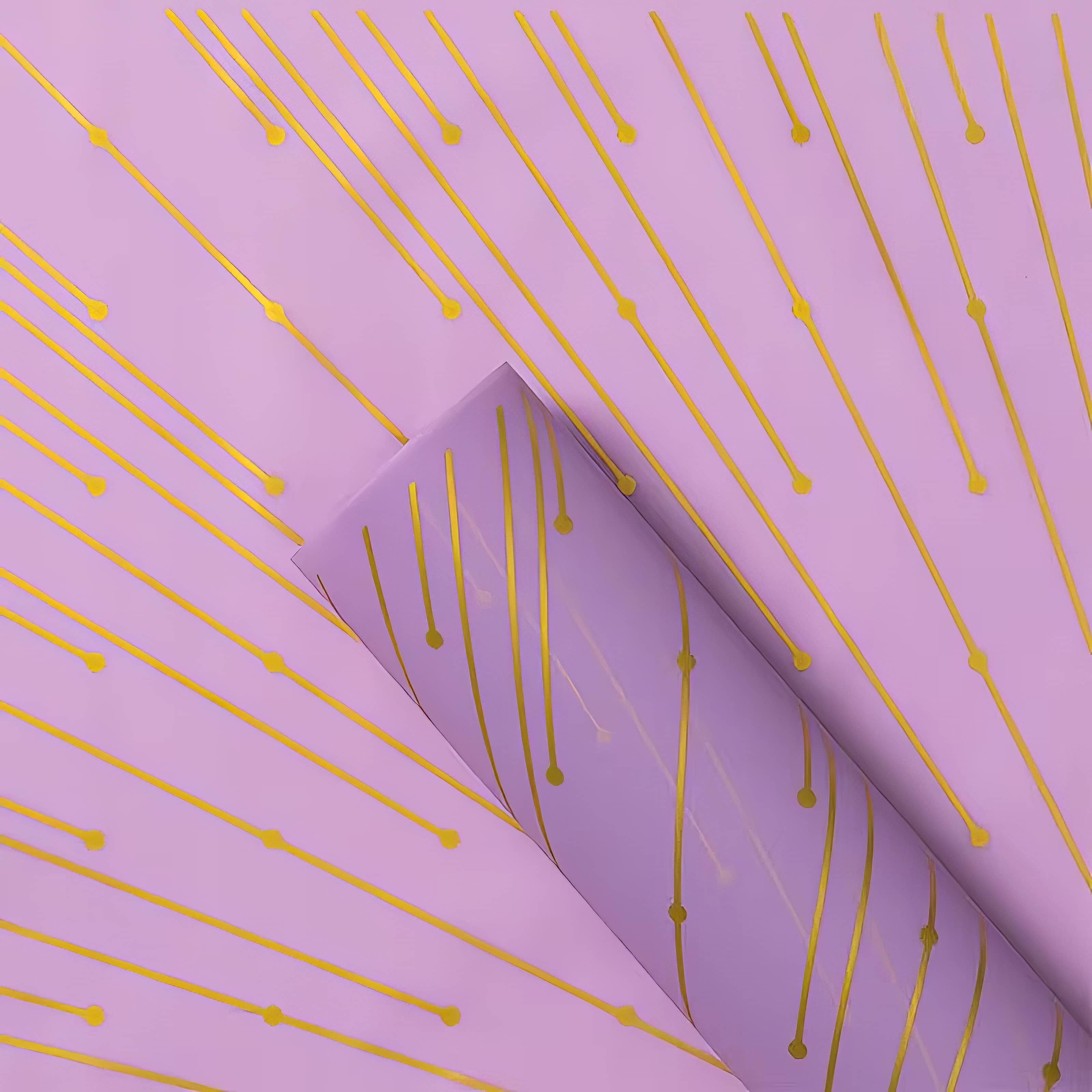 Golden Lines Of Destiny Bouquet &amp; Gift Wrap