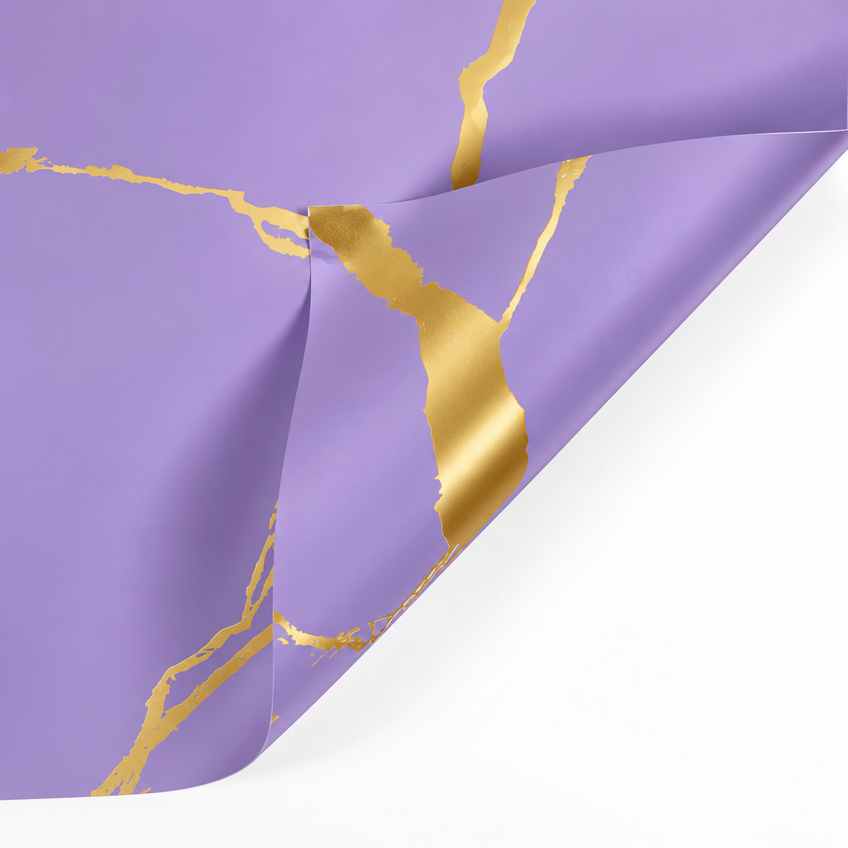 Golden Vein Elegance Bouquet & Gift Wrap