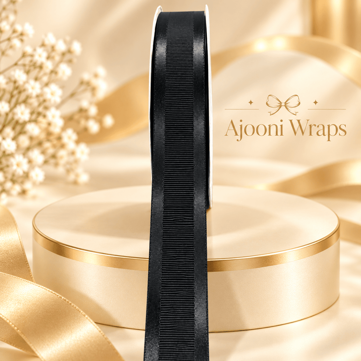 ✨ Luxury Grosgrain Satin Ribbon 1 Inch 🎀💖
