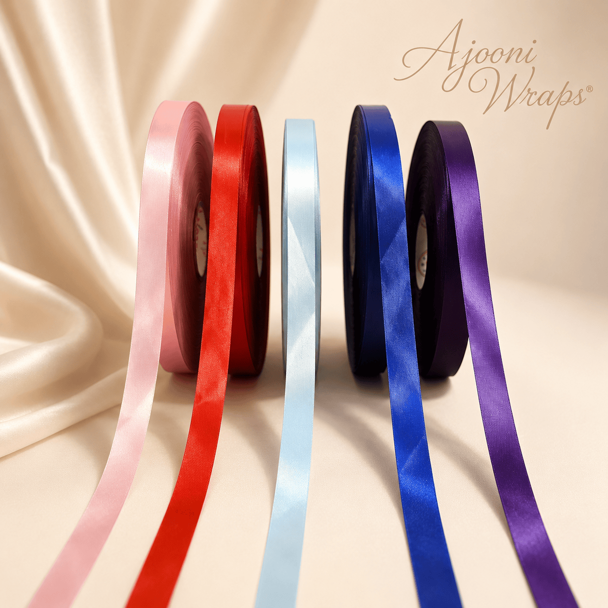 Premium Satin Ribbon | 1/2 Inch