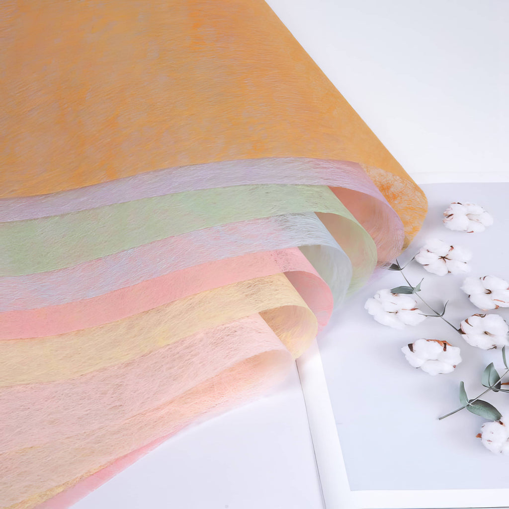 Premium Pastel Non-Woven Wrapping Sheets 🌸