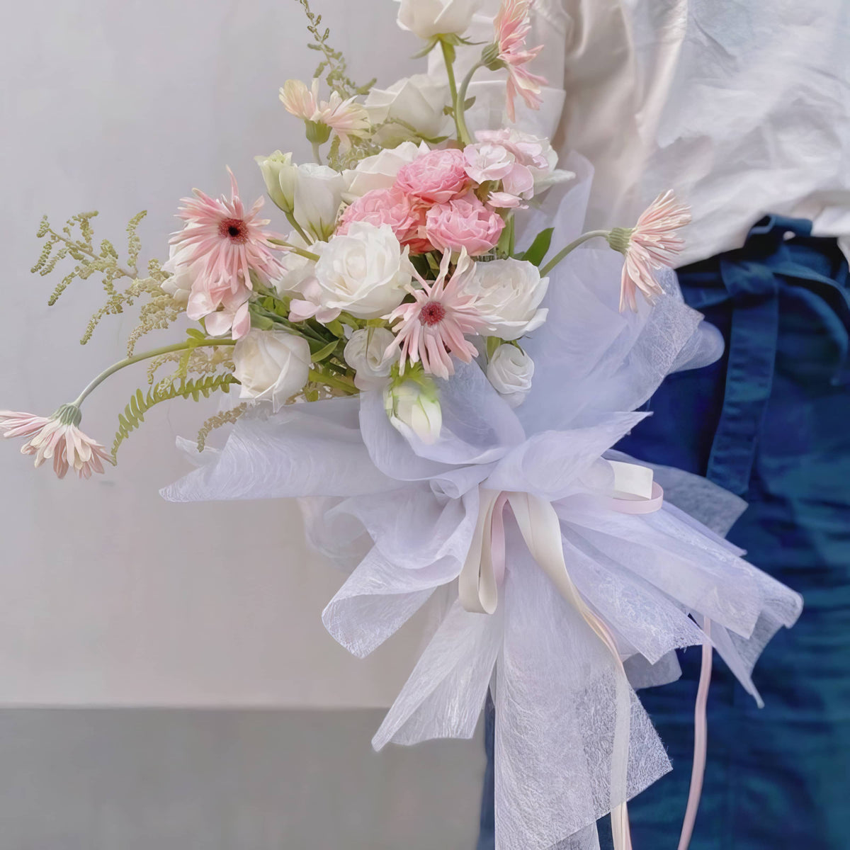Premium Pastel Non-Woven Wrapping Sheets 🌸