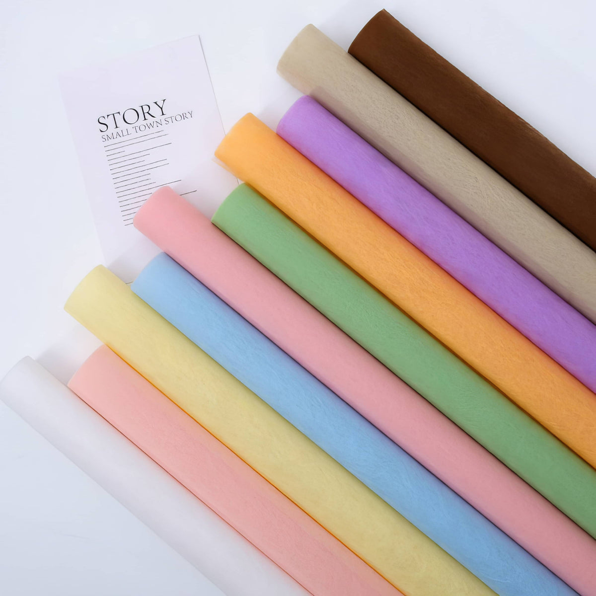 Premium Pastel Non-Woven Wrapping Sheets 🌸