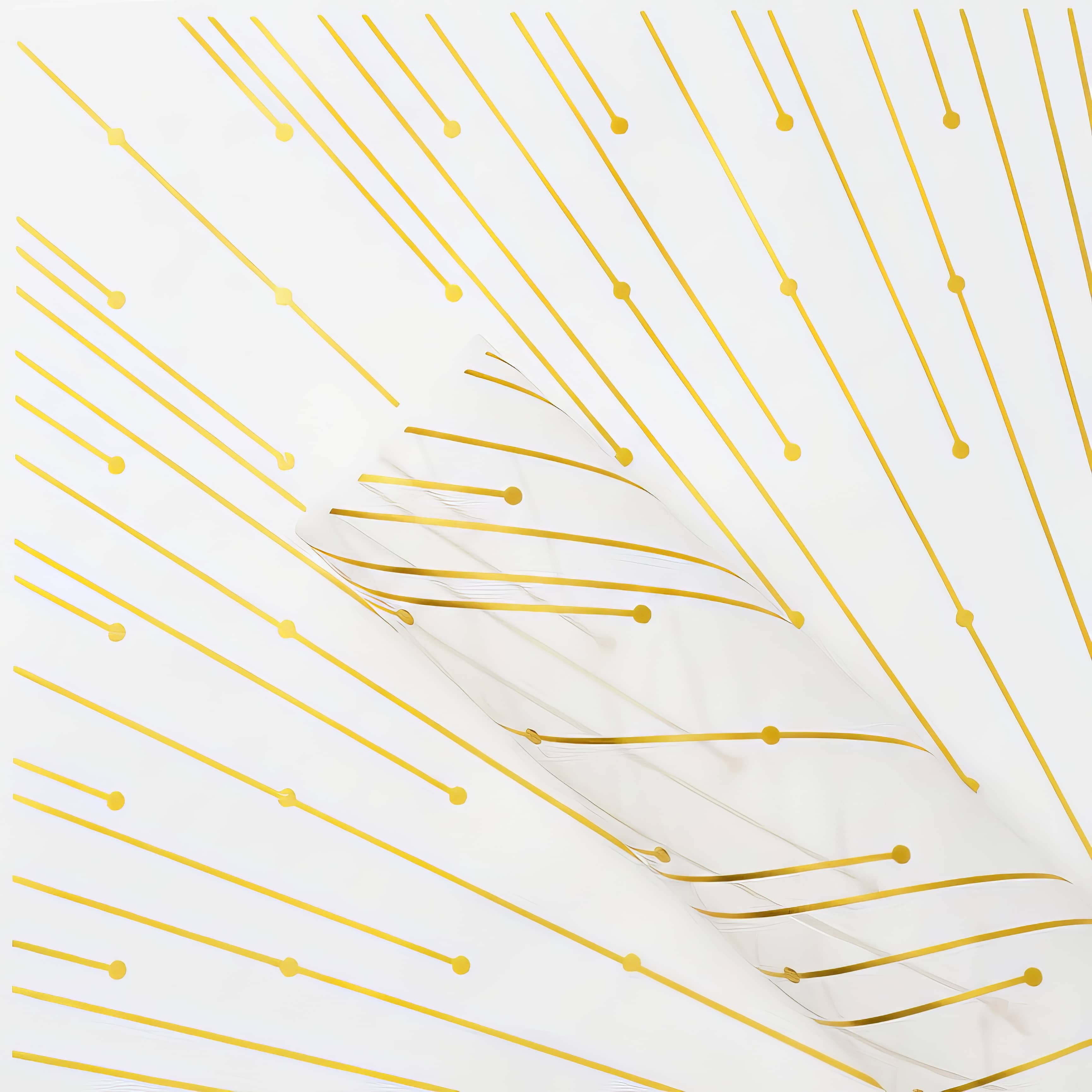 Golden Lines Of Destiny Bouquet &amp; Gift Wrap