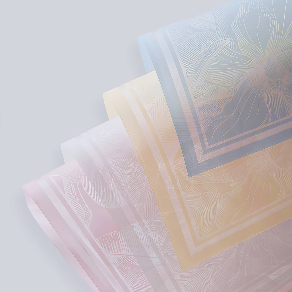 Floral Frame Bouquet & Gift Wrap