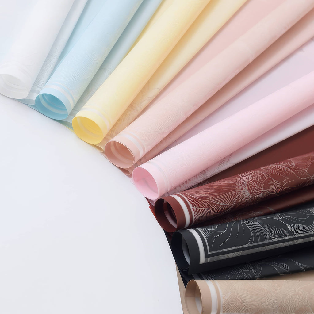 Floral Frame Bouquet & Gift Wrap