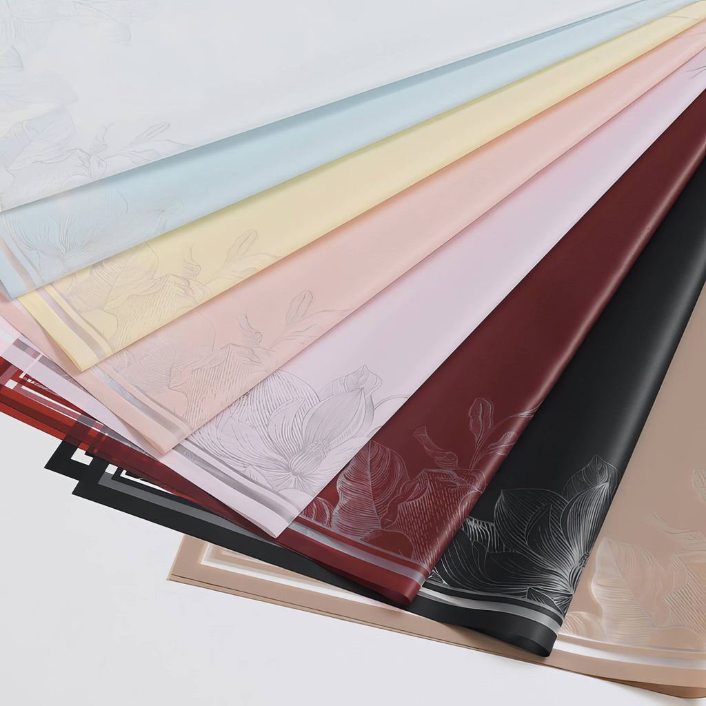 Floral Frame Bouquet & Gift Wrap