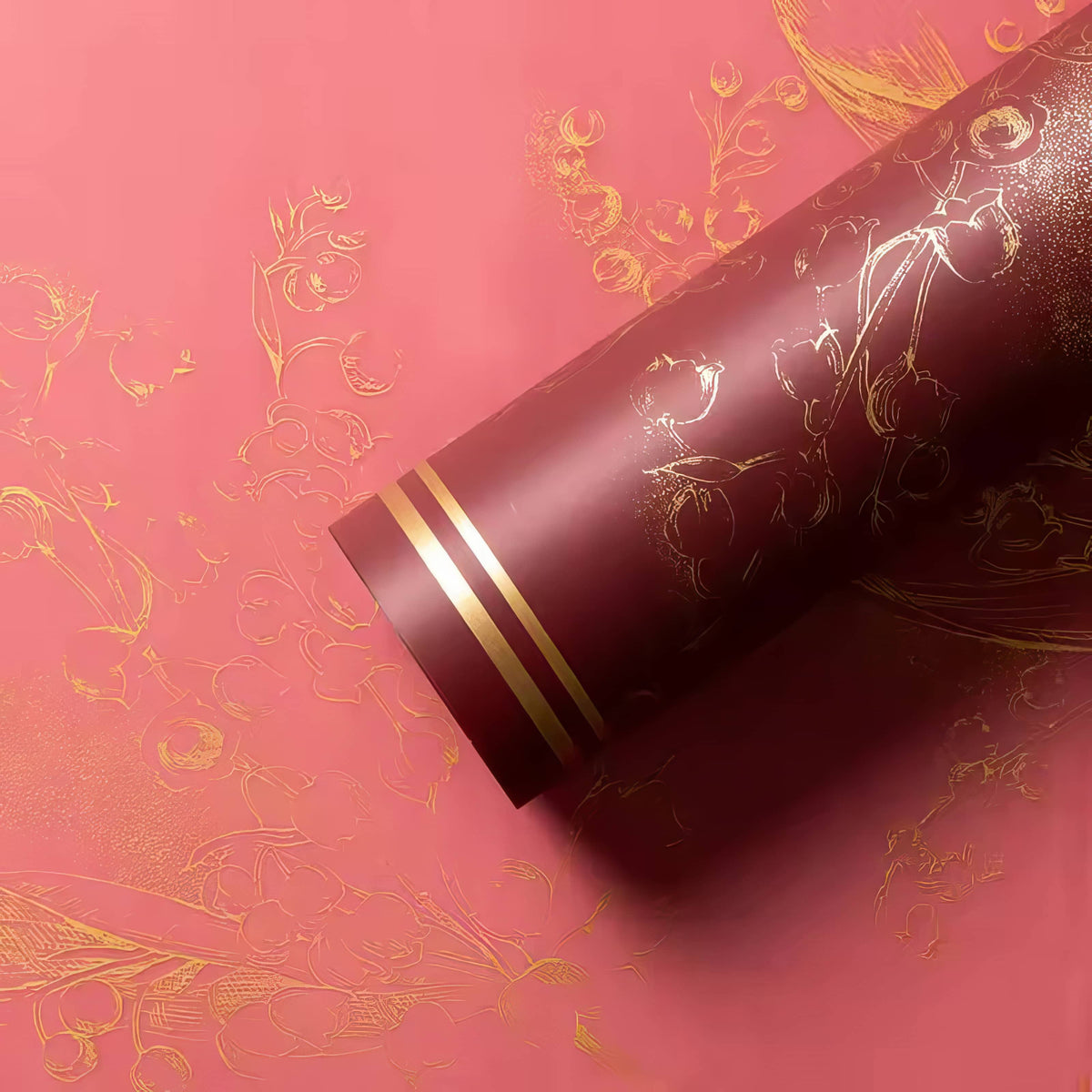 Premium Botanical Floral Wrapping Sheet 🌿🌸✨