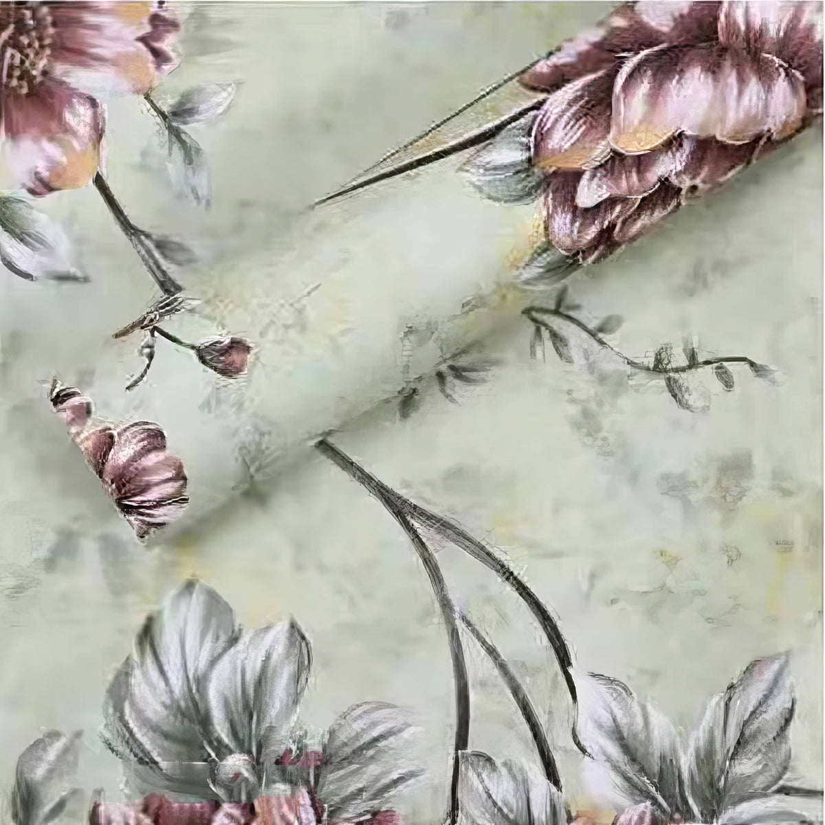 Luxury Enchanted Floral Bouquet &amp; Gift Wrapping Sheets 🌸✨