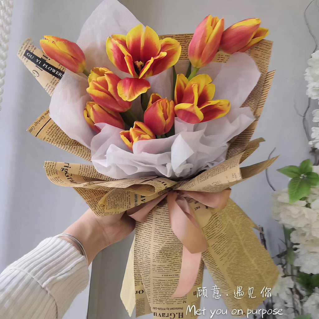 News Romance Bouquet & Gift Wrap