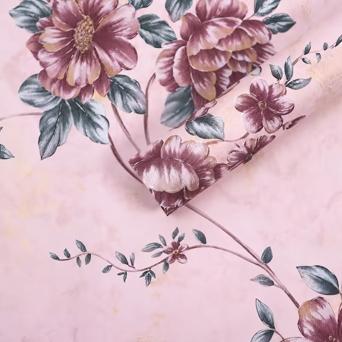 Luxury Enchanted Floral Bouquet &amp; Gift Wrapping Sheets 🌸✨
