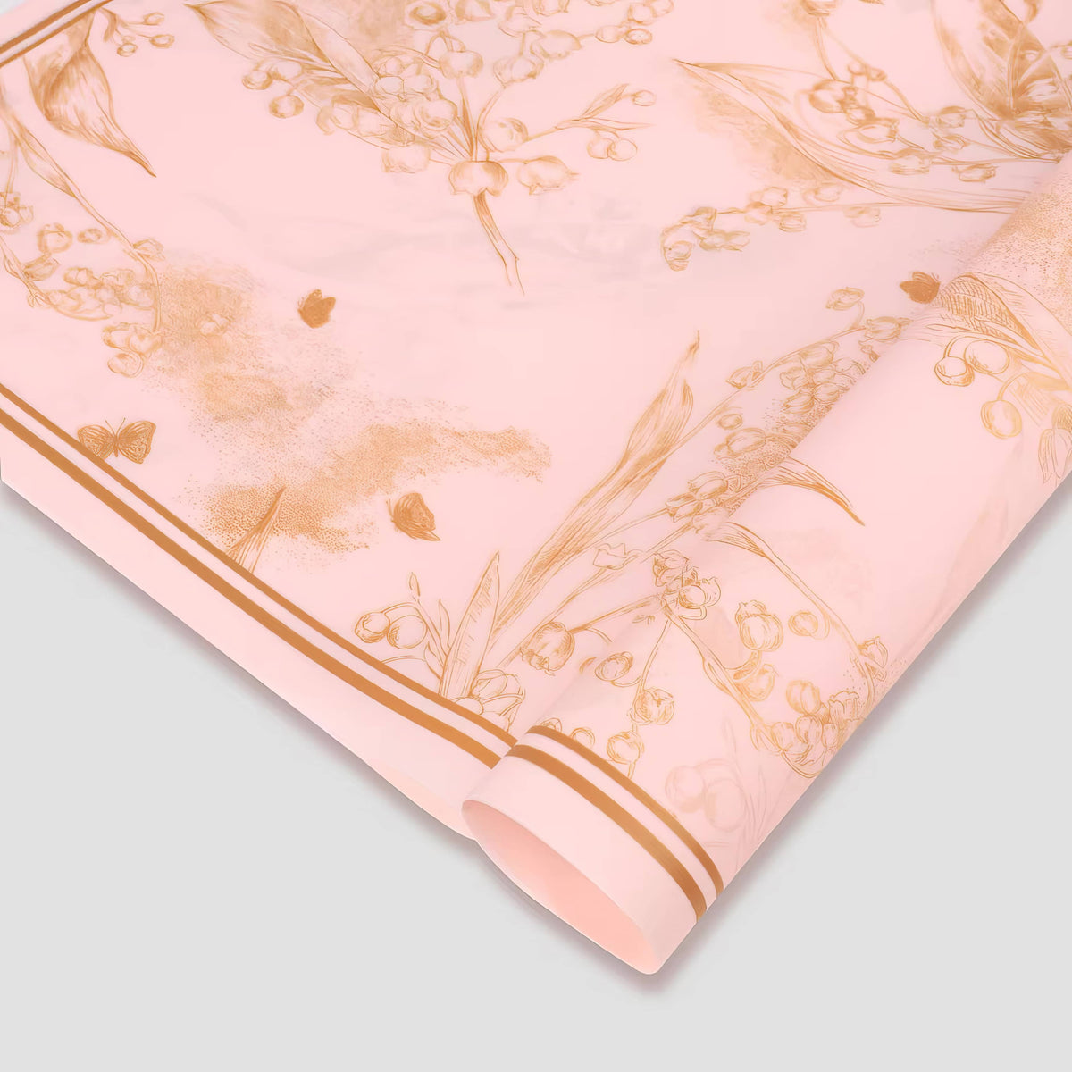 Premium Botanical Floral Wrapping Sheet 🌿🌸✨