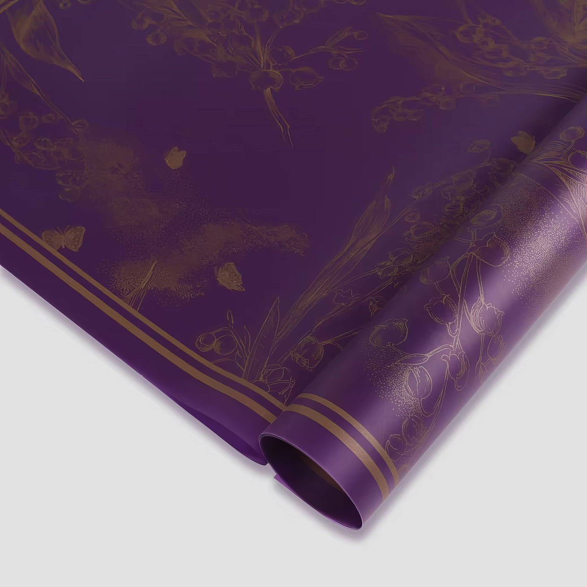 Premium Botanical Floral Wrapping Sheet 🌿🌸✨