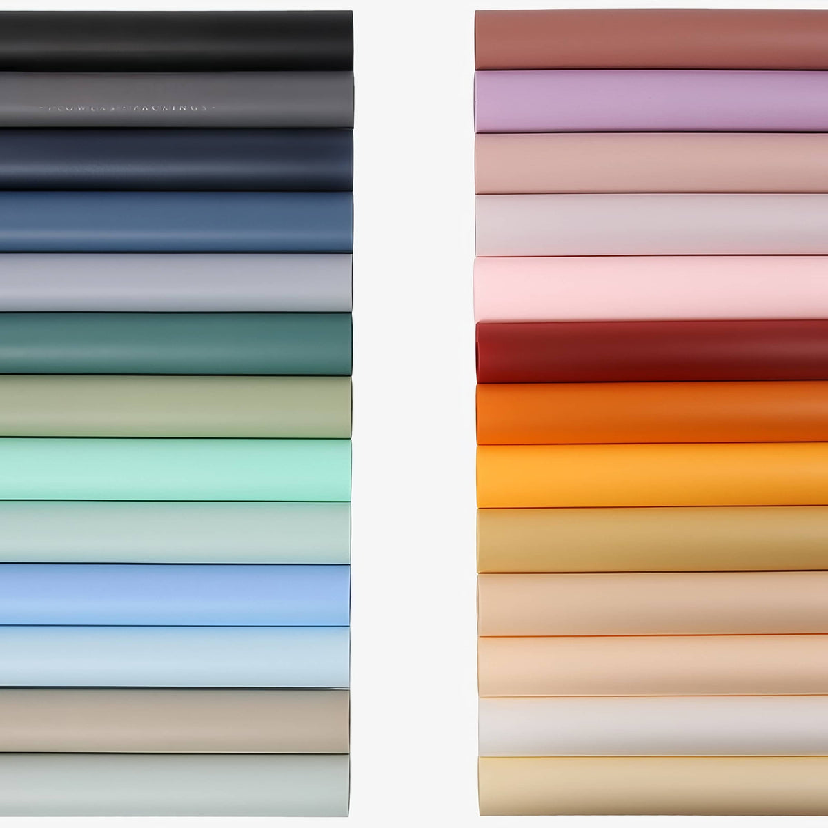 Premium Pastel Matte Floral Wrapping Sheets Bouquet &amp; Gift Wrap 🌸