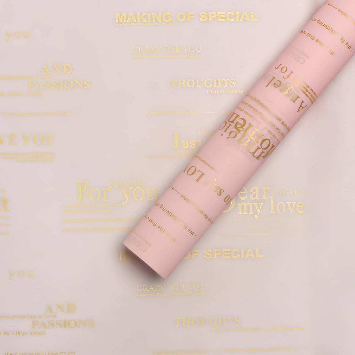 🌸 Luxury Angel For You Bouquet Wrapping Sheets 💐✨