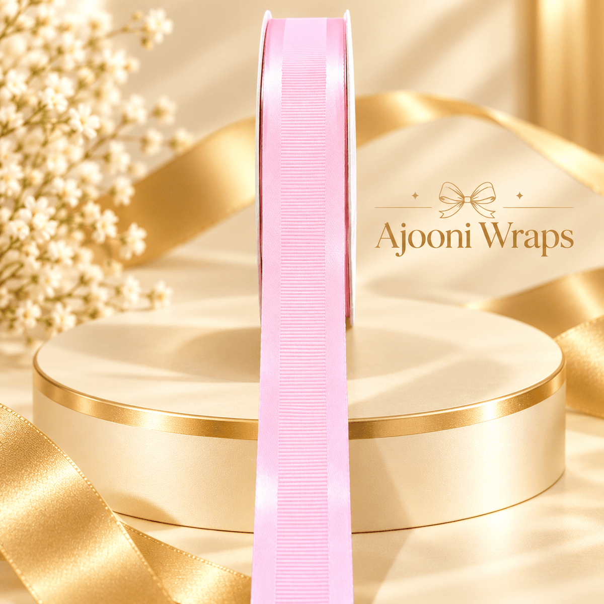 ✨ Luxury Grosgrain Satin Ribbon 1 Inch 🎀💖
