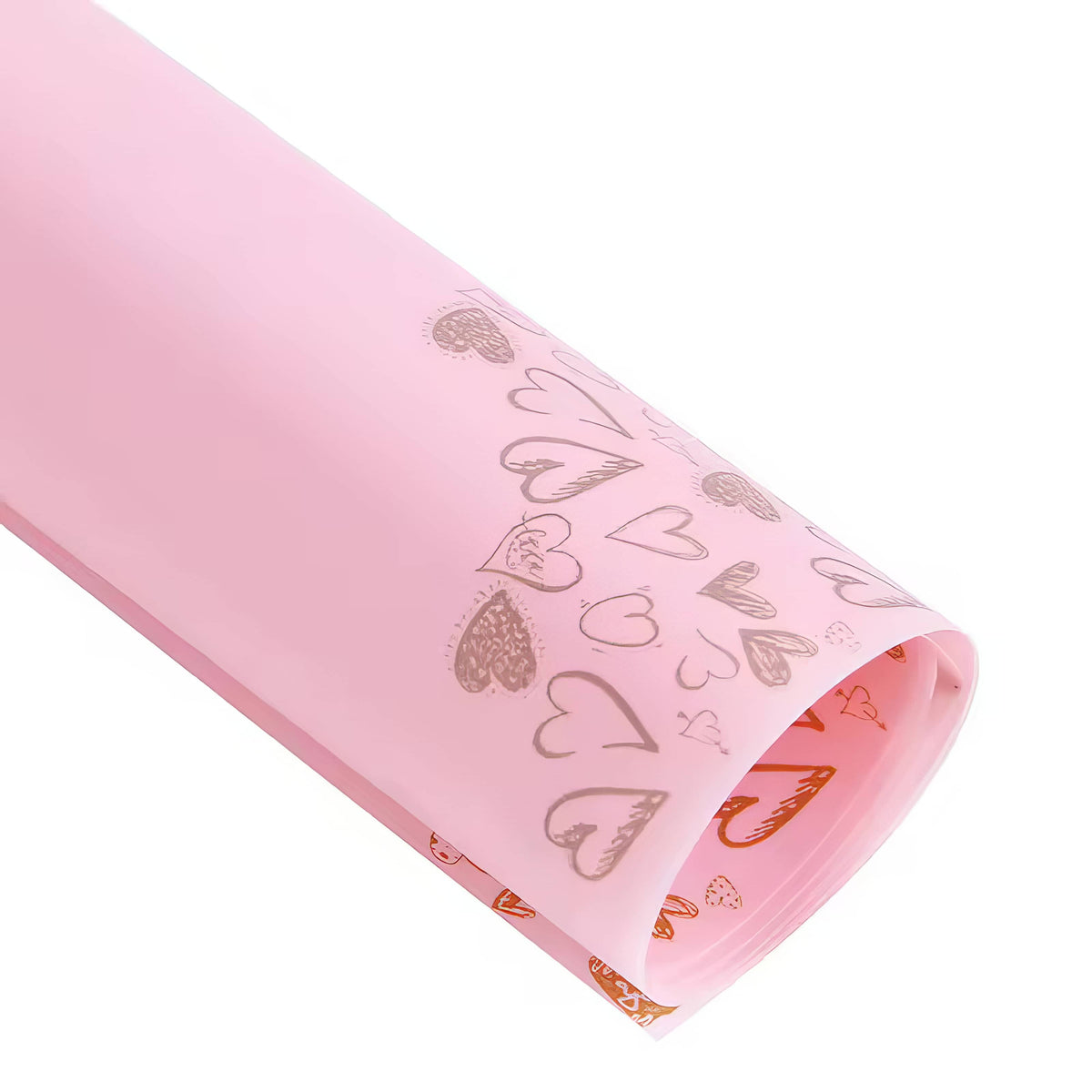 ✨ Luxury Hand-Drawn Heart Bouquet Wrap ✨