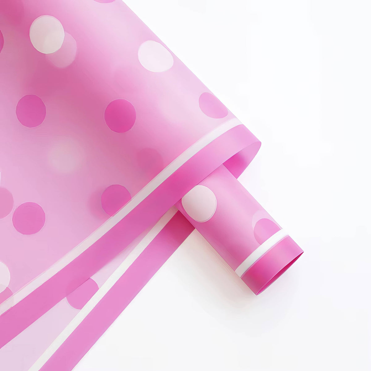 🎀 Premium Polka Dot Bouquet Wrapping Sheet 🌸✨