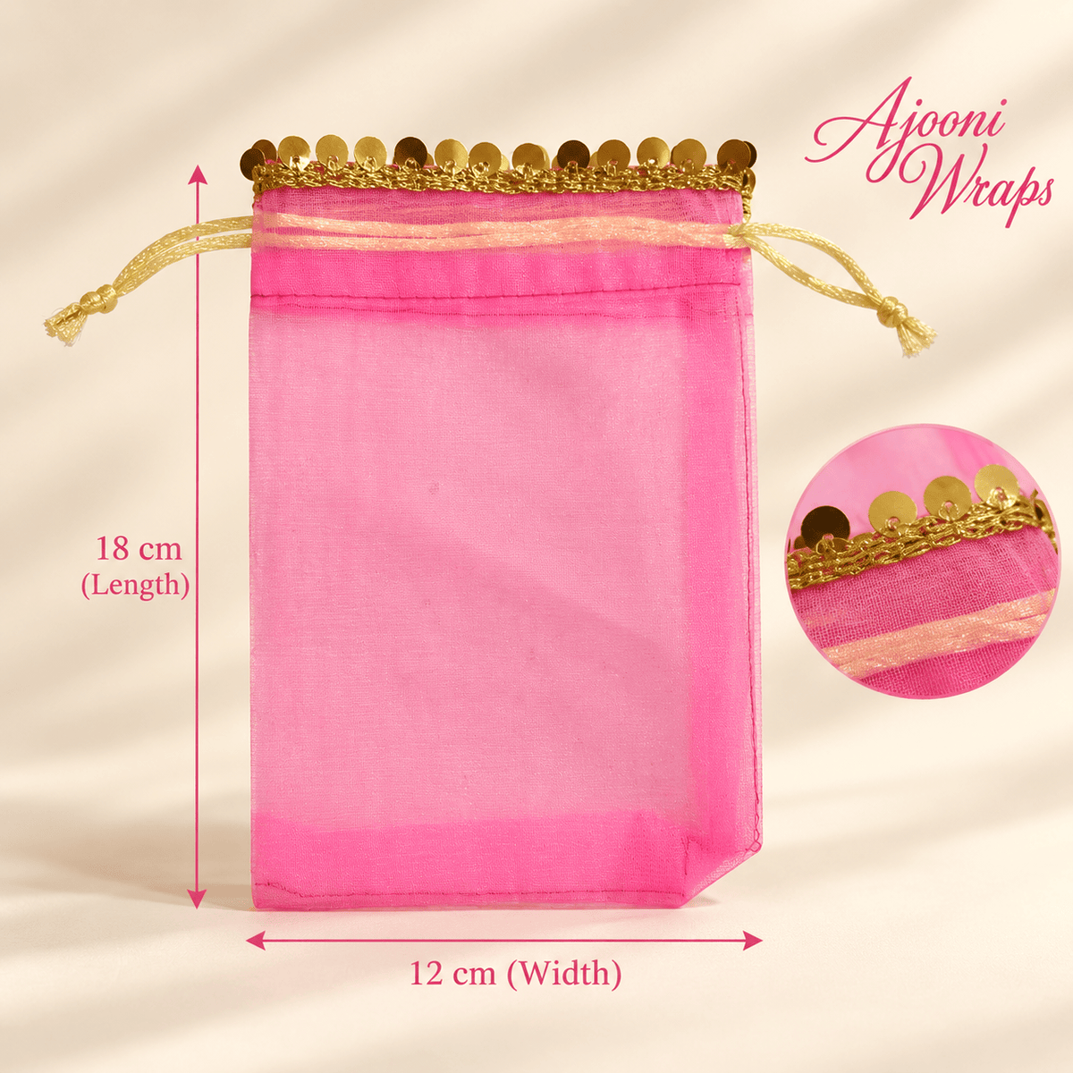 Organza Potli Bag ✨👑