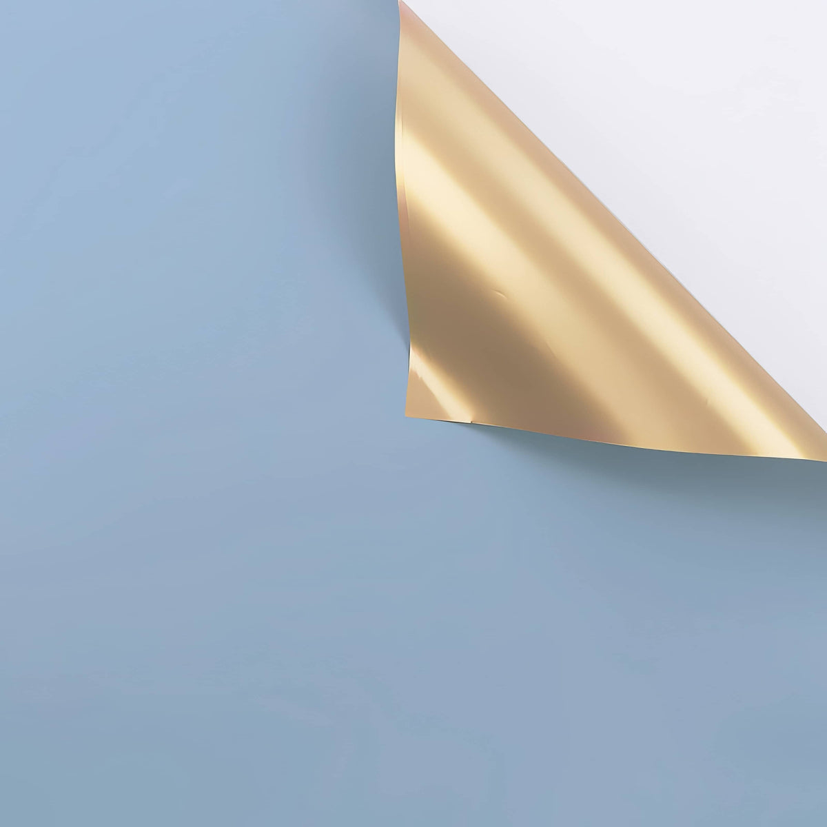 ✨ Luxury Double-Sided Golden Foil Bouquet Wrapping Sheet
