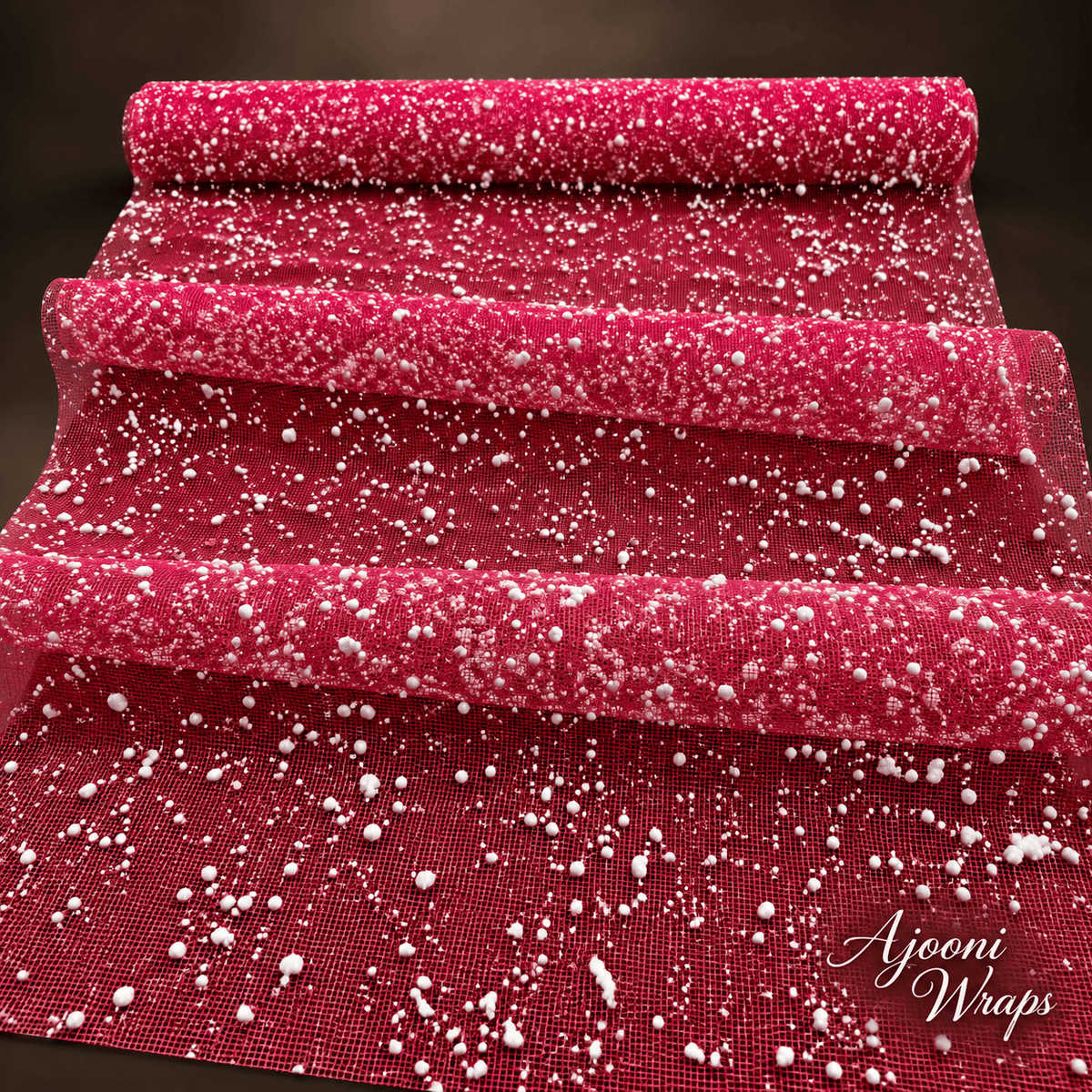 Snow Net Roll 3.5 Yards ❄️🤍✨