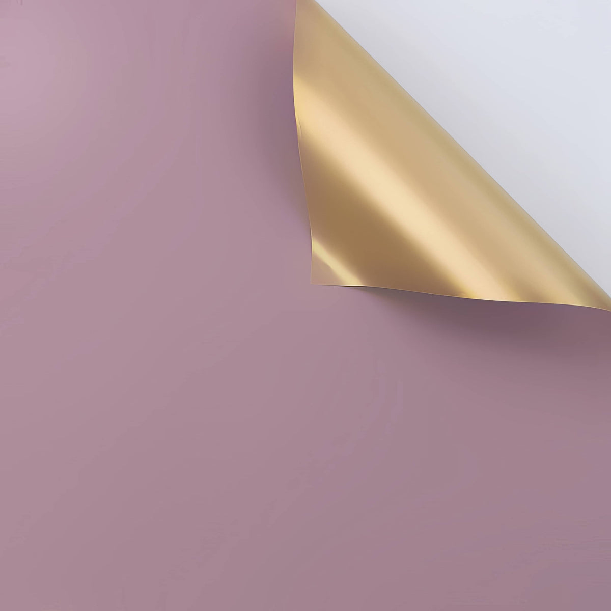 ✨ Luxury Double-Sided Golden Foil Bouquet Wrapping Sheet