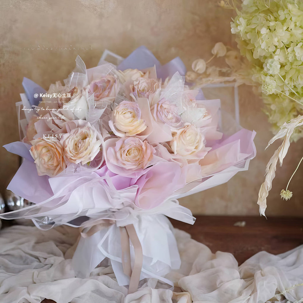 Sunveil Coloured Transparent Bouquet Wrap