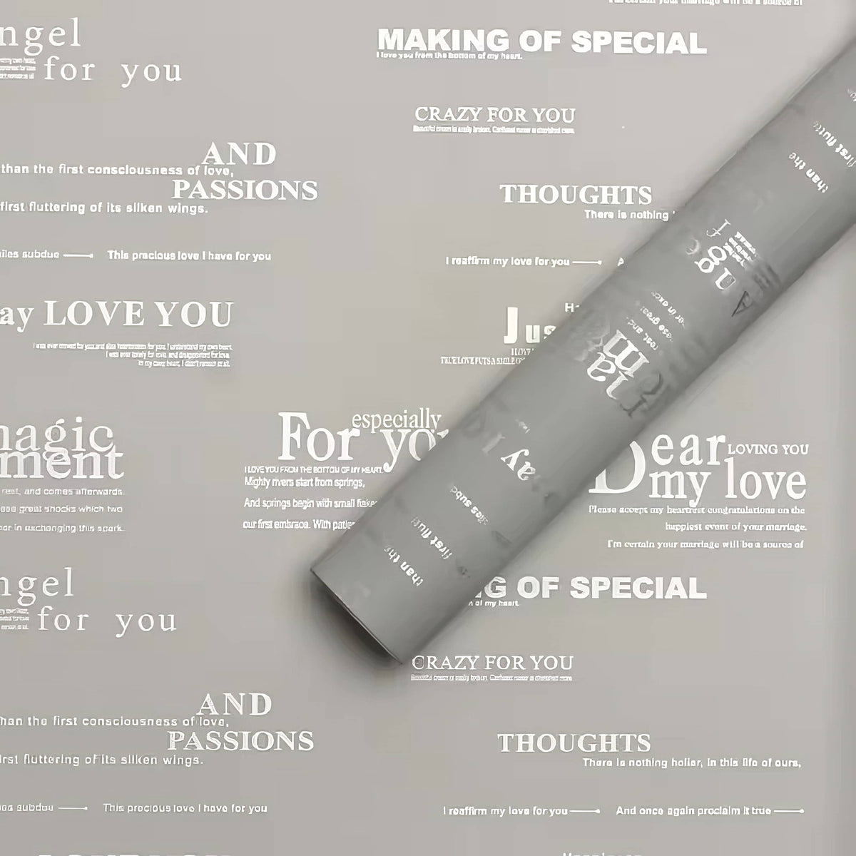 🌸 Luxury Angel For You Bouquet Wrapping Sheets 💐✨