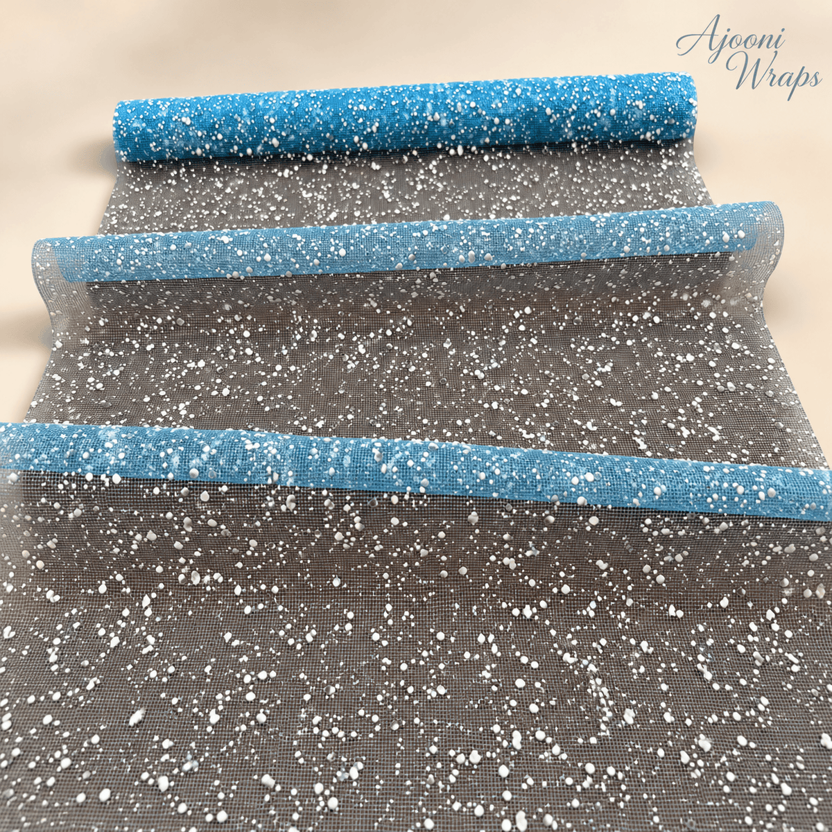 Snow Net Roll 3.5 Yards ❄️🤍✨