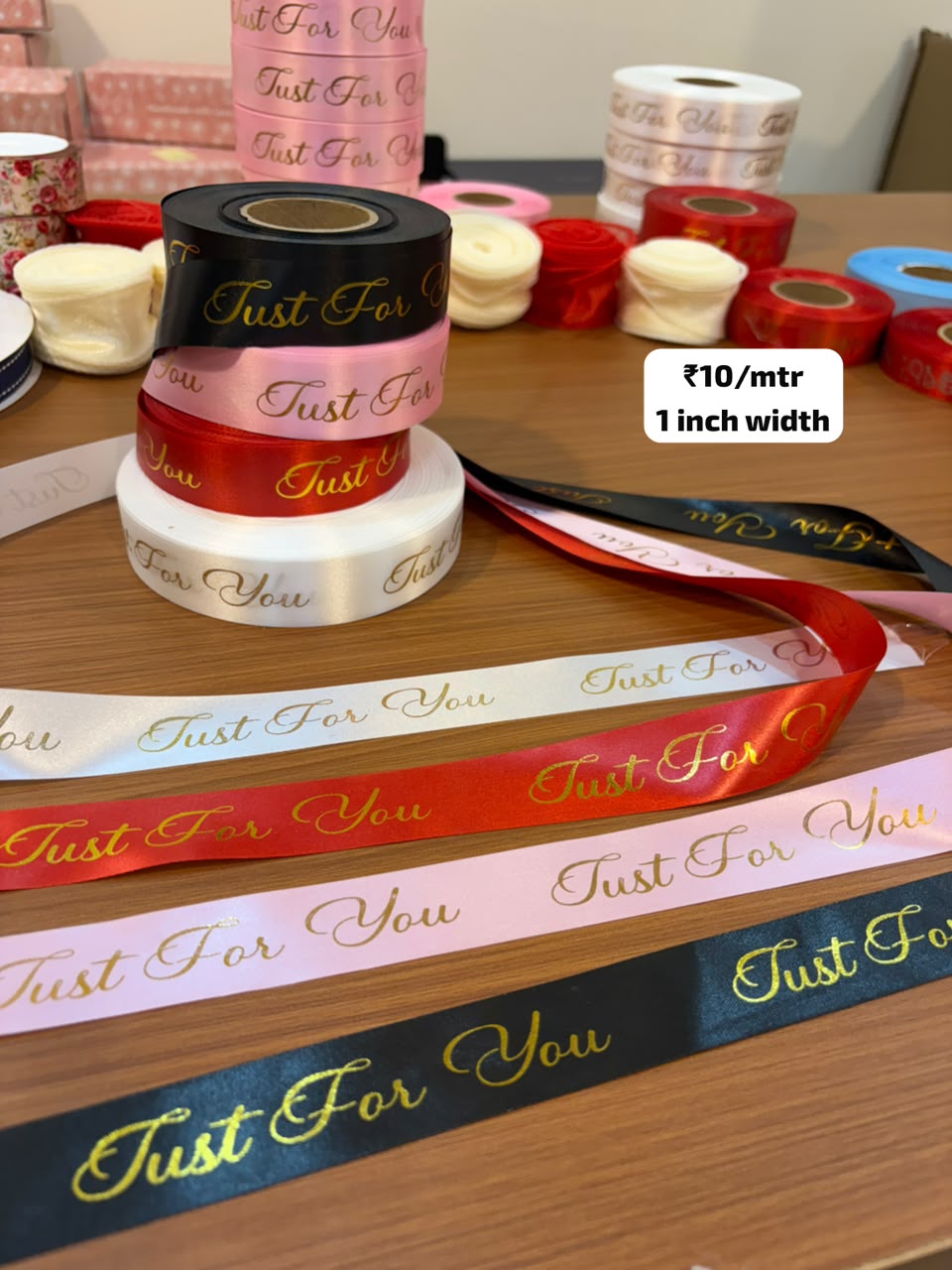 Just For You Satin Ribbon
