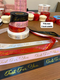 Just For You Satin Ribbon