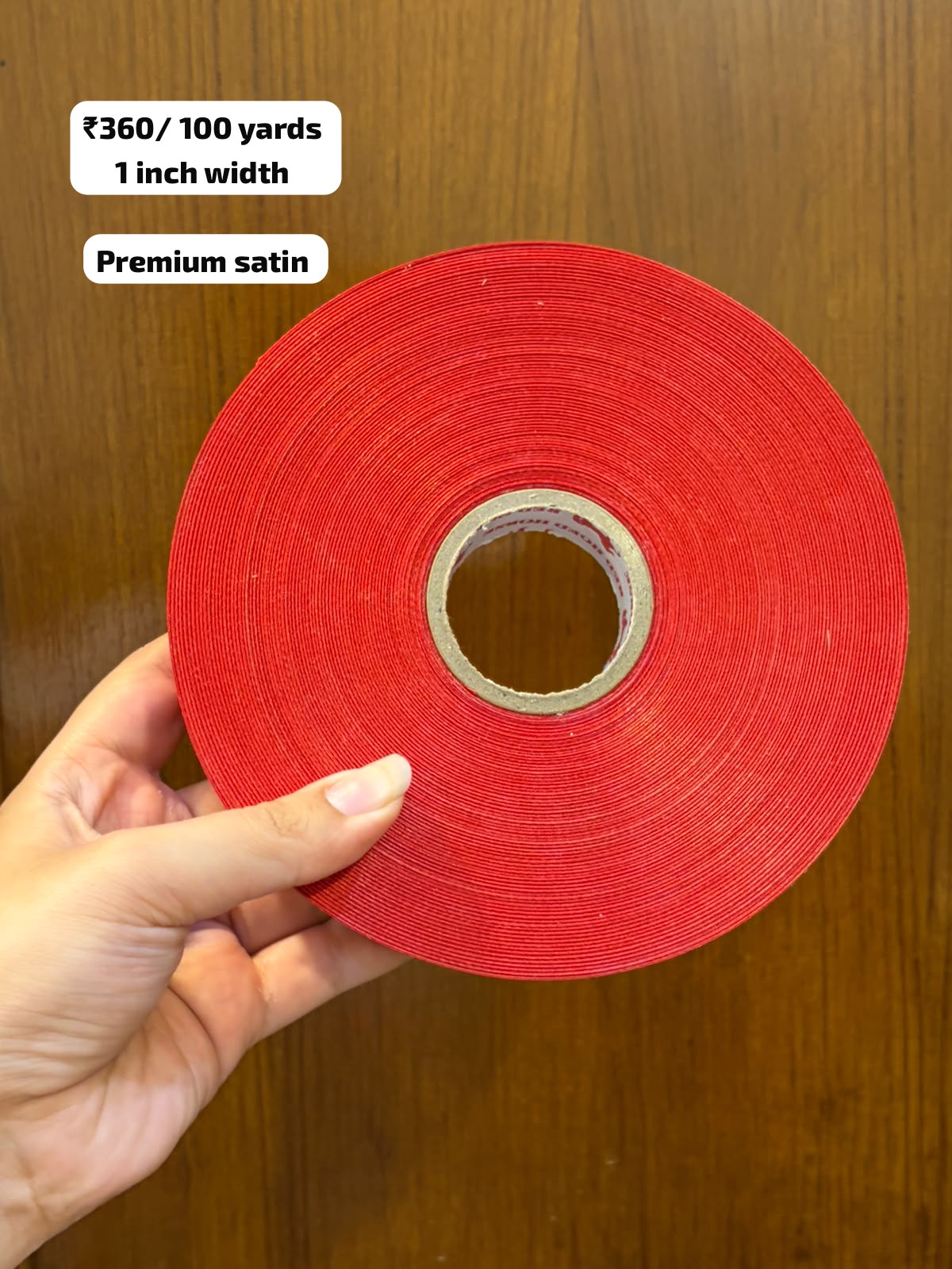 Premium Plain Satin Ribbon