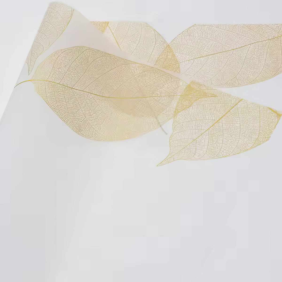 Premium Golden Leaf Floral  Bouquet & Gift Wrap