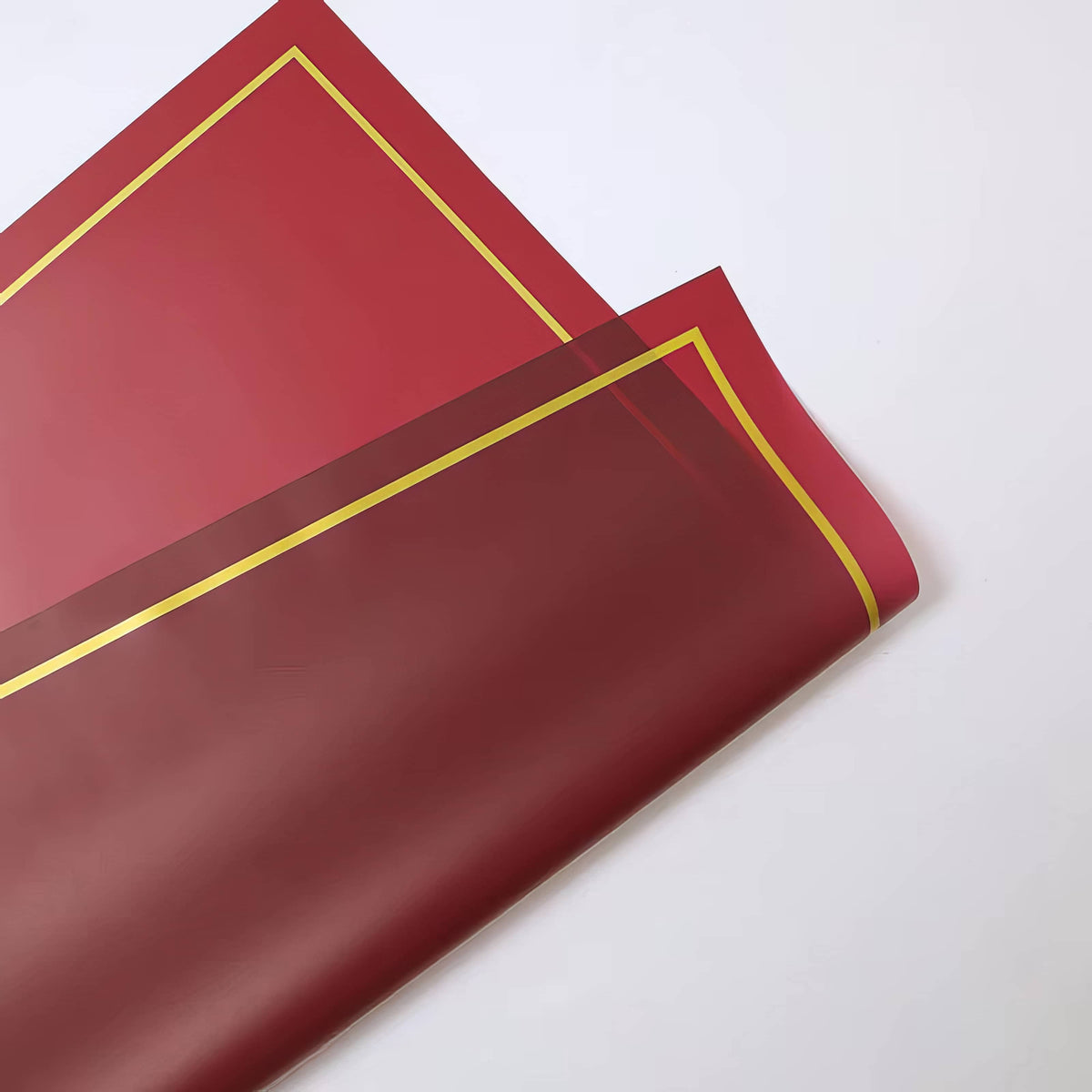 Elegant Gold Trim Wrapping Sheet ✨💛🎀