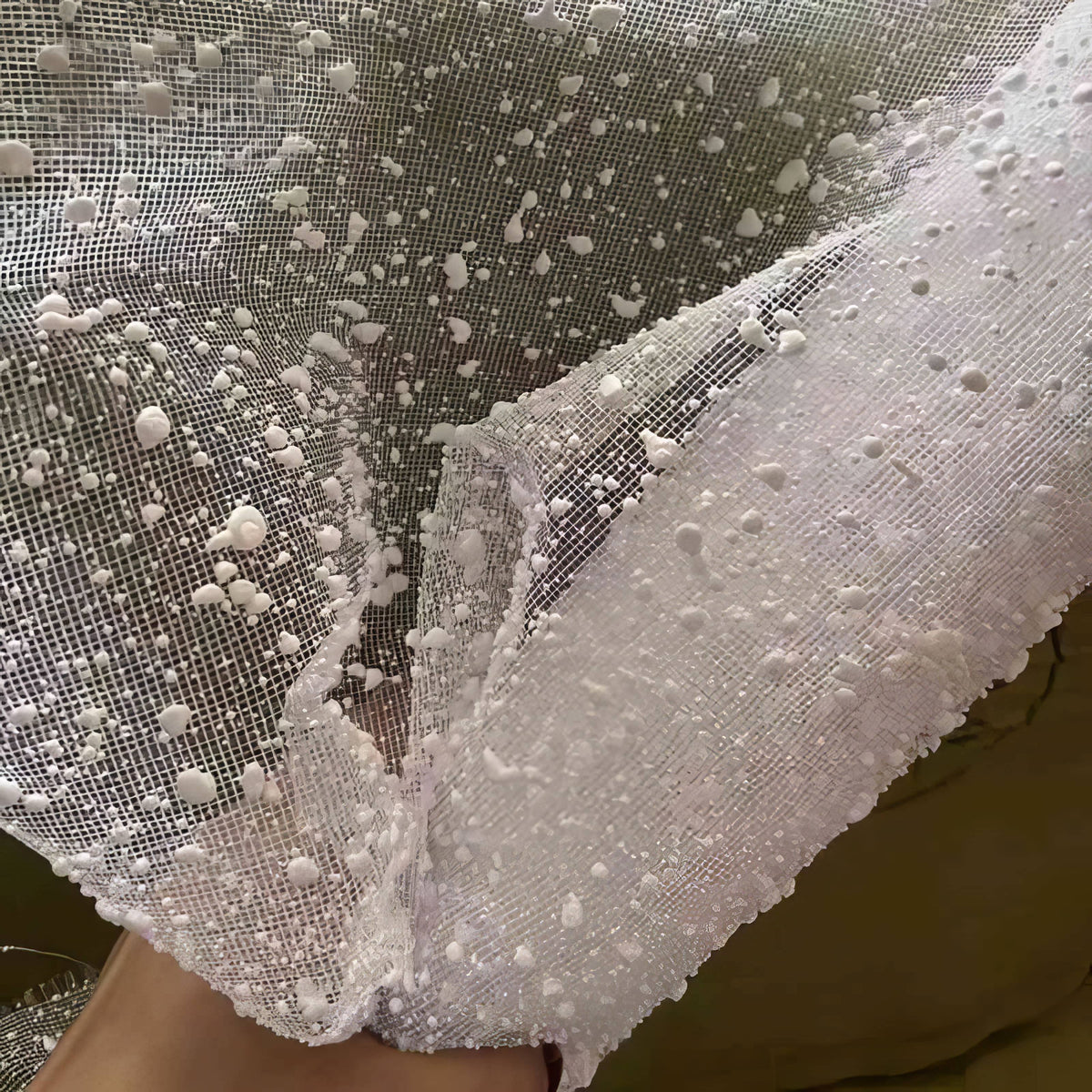 Snow Net Roll 3.5 Yards ❄️🤍✨
